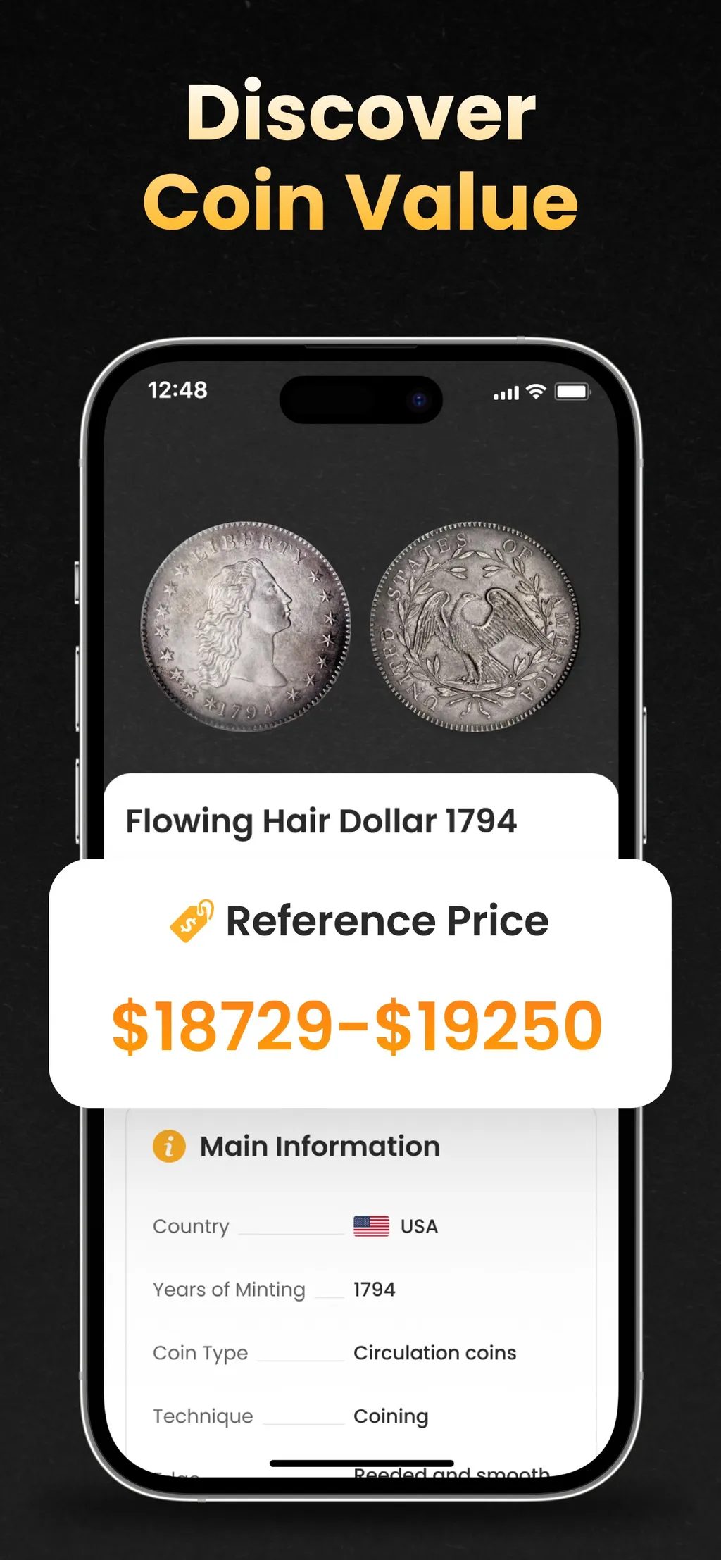 Coin ID Scanner: Value Checker App Store screenshot 3