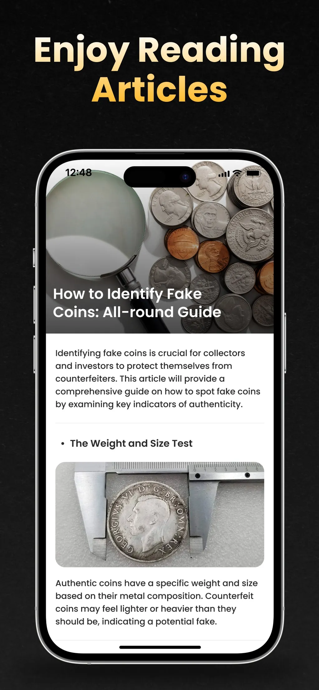 Coin ID Scanner: Value Checker App Store screenshot 8