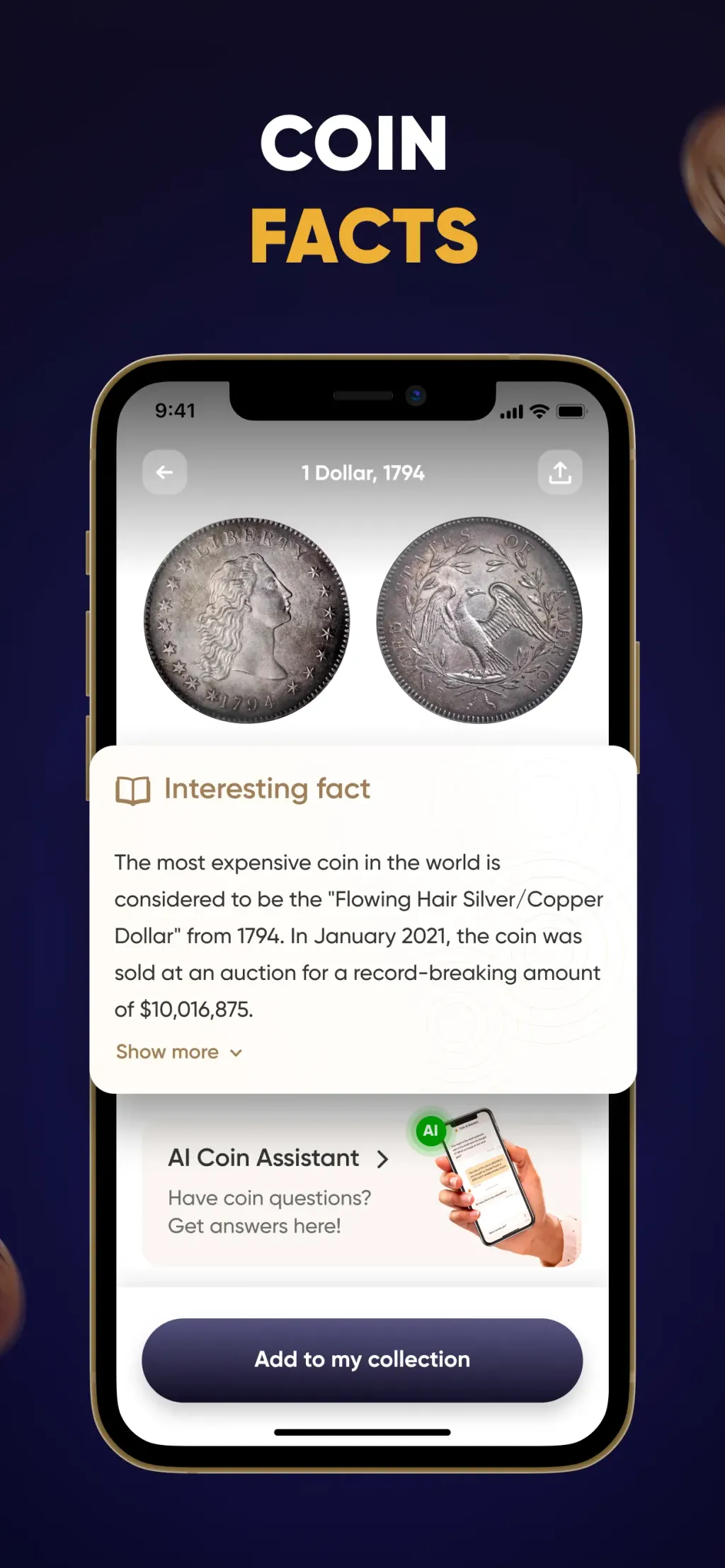 Coin Identifier - CoinScan App Store screenshot 7