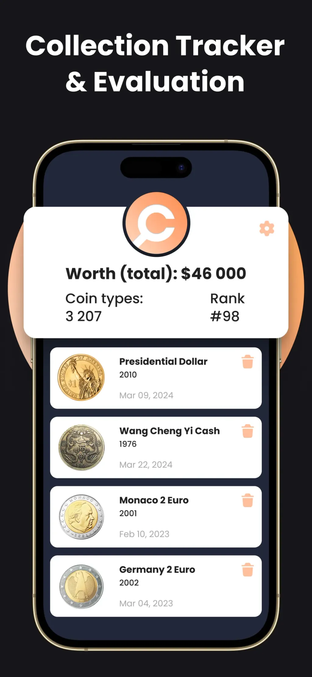 CoinIn: Coin Scan Identifier App Store screenshot 5