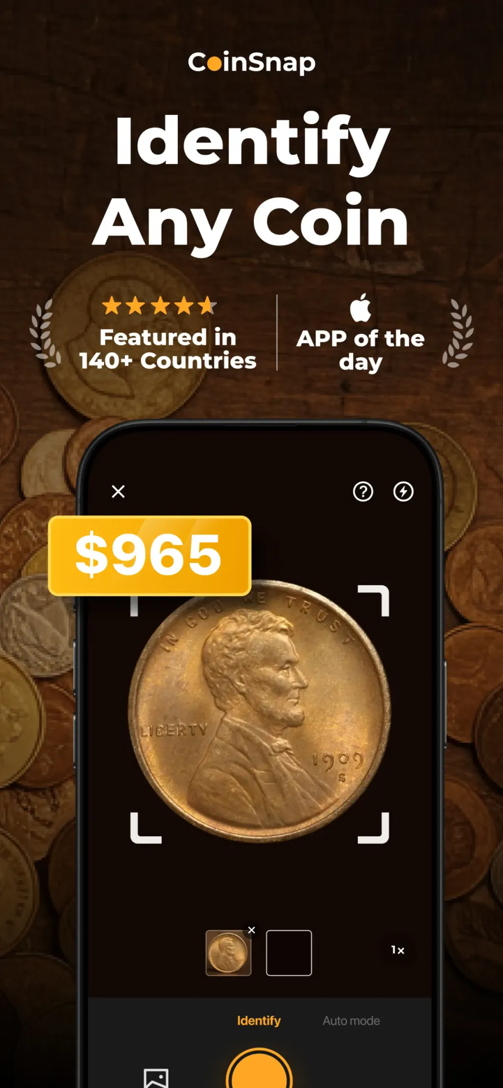 CoinSnap: Coin Identifier screenshot 1