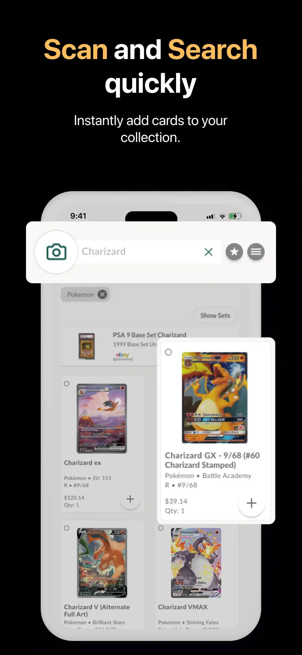 Collectr - TCG Collector App screenshot 1
