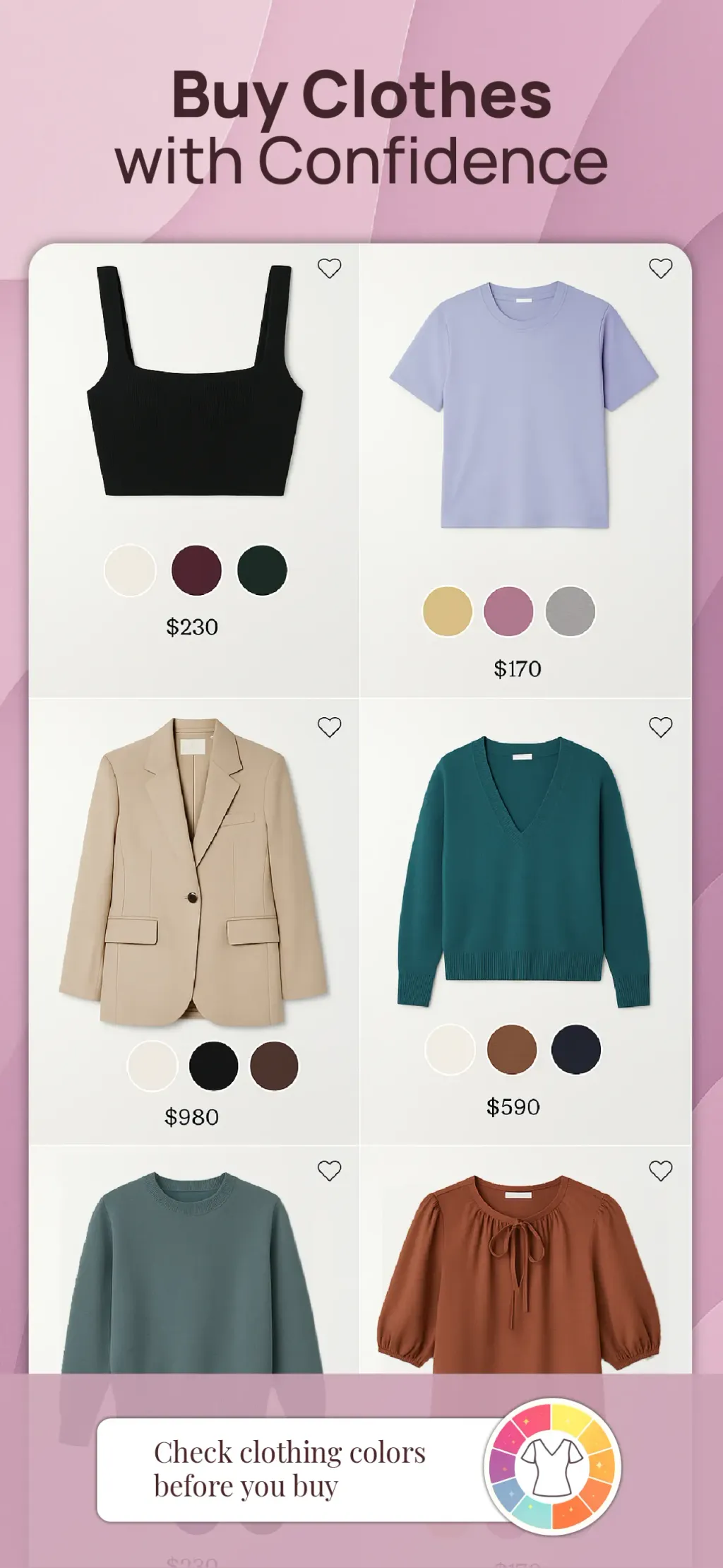 Color Analysis - Dressika App Store screenshot 6
