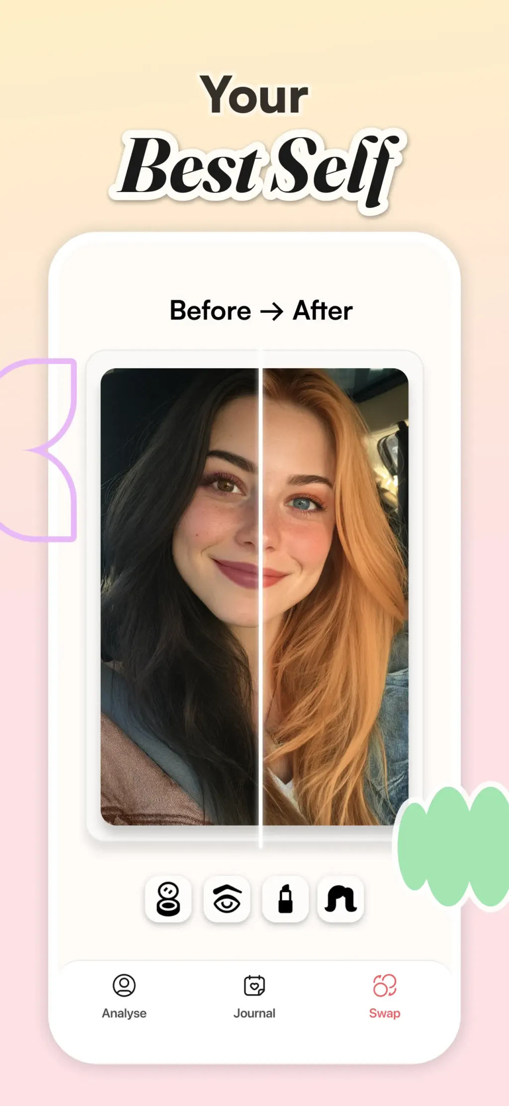 WhatColors: AI Face Try On screenshot 2