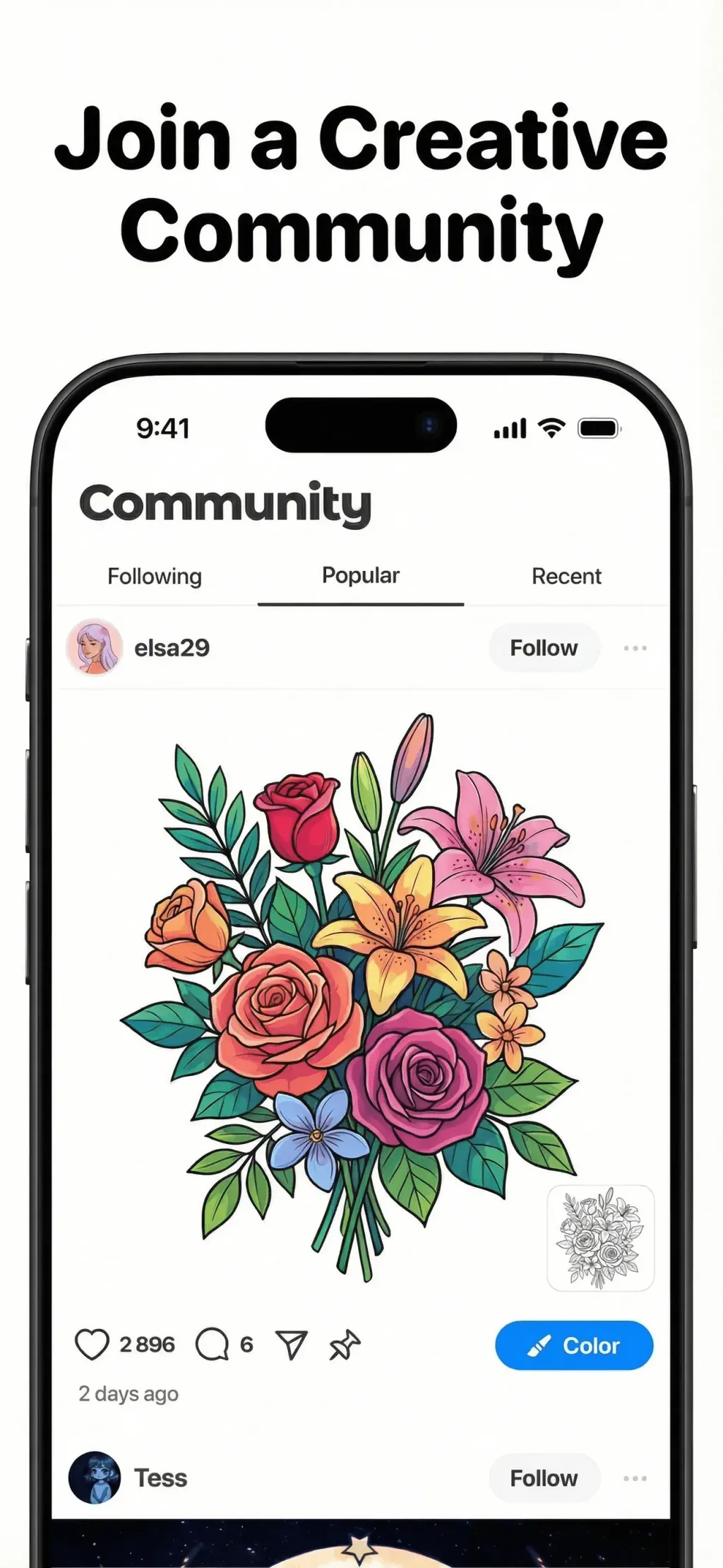 Color Pop AI - Coloring Book screenshot 1