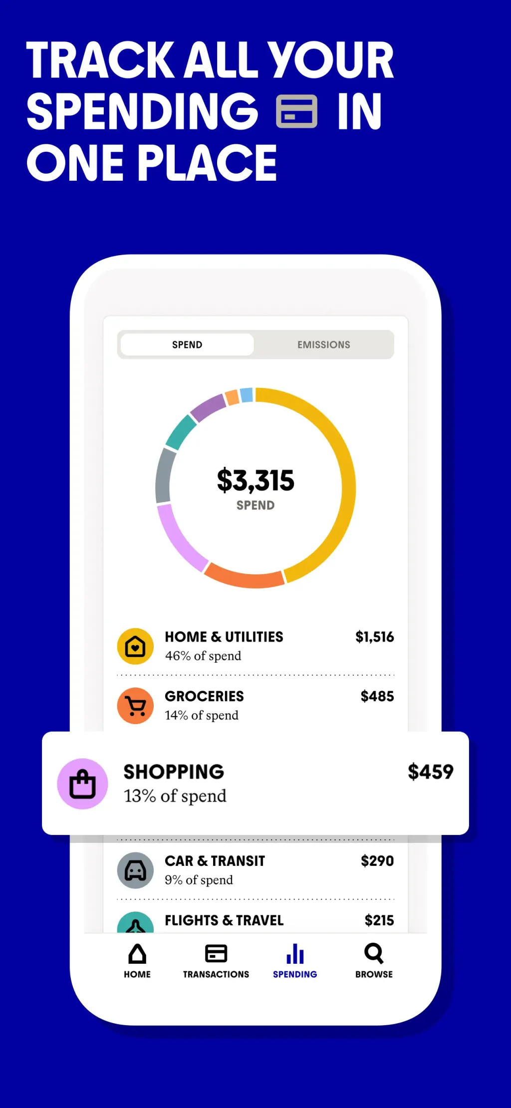 Commons: Make Your Money Count App Store screenshot 3