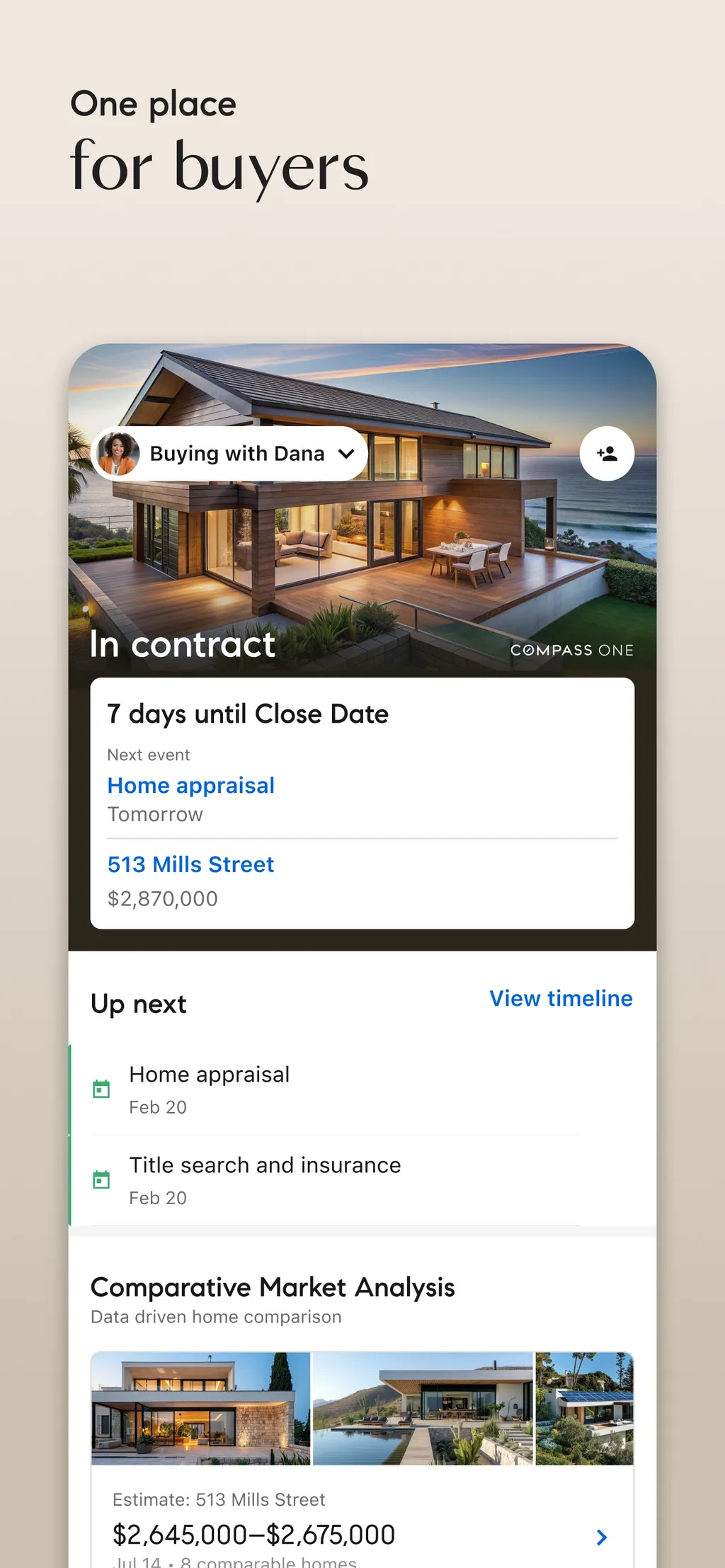 Compass: Real Estate & Homes App Store screenshot 2