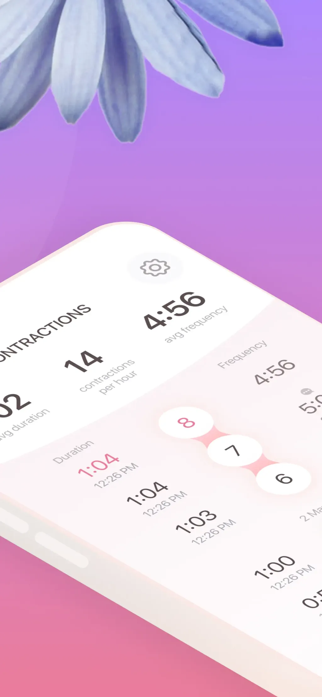 Contraction Timer & Counter 9m App Store screenshot 9
