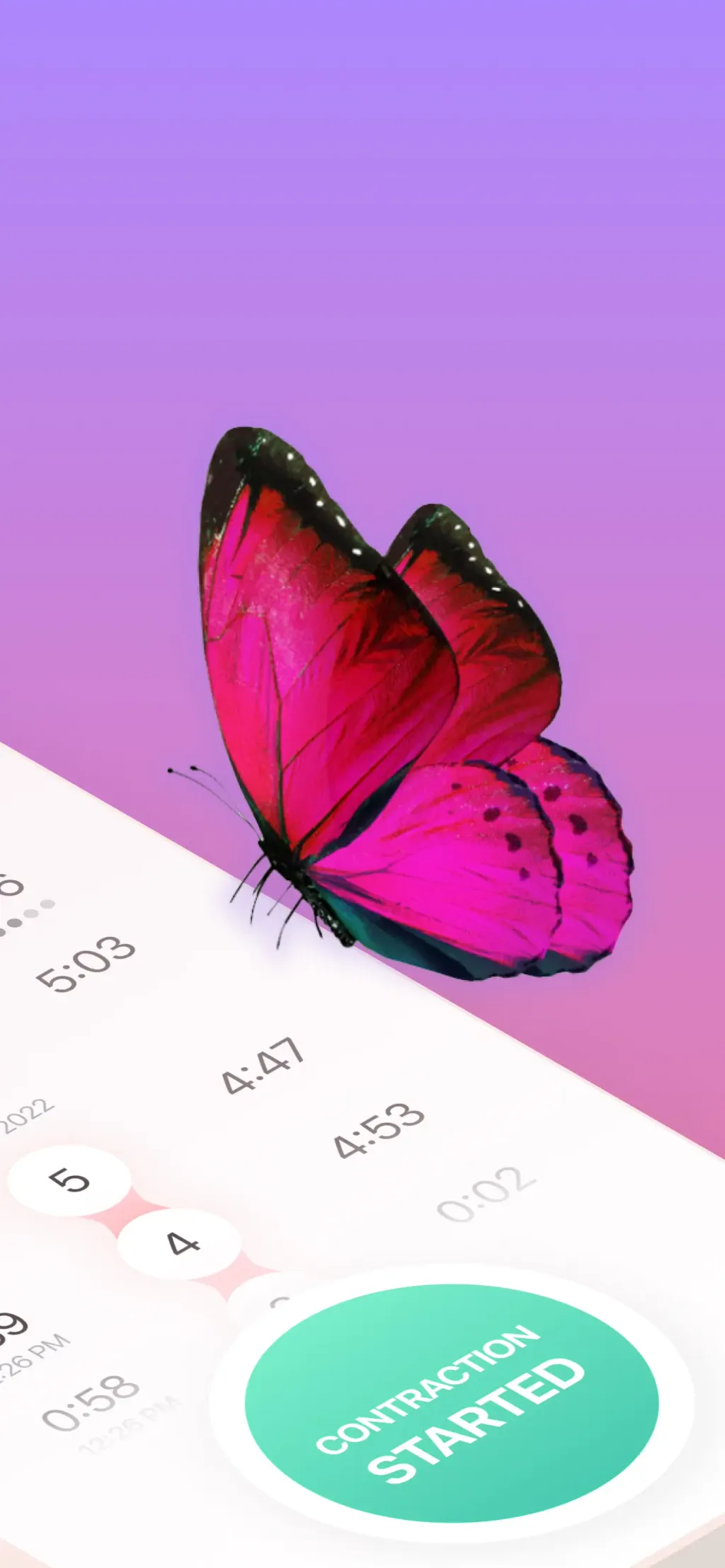 Contraction Timer & Counter 9m App Store screenshot 10