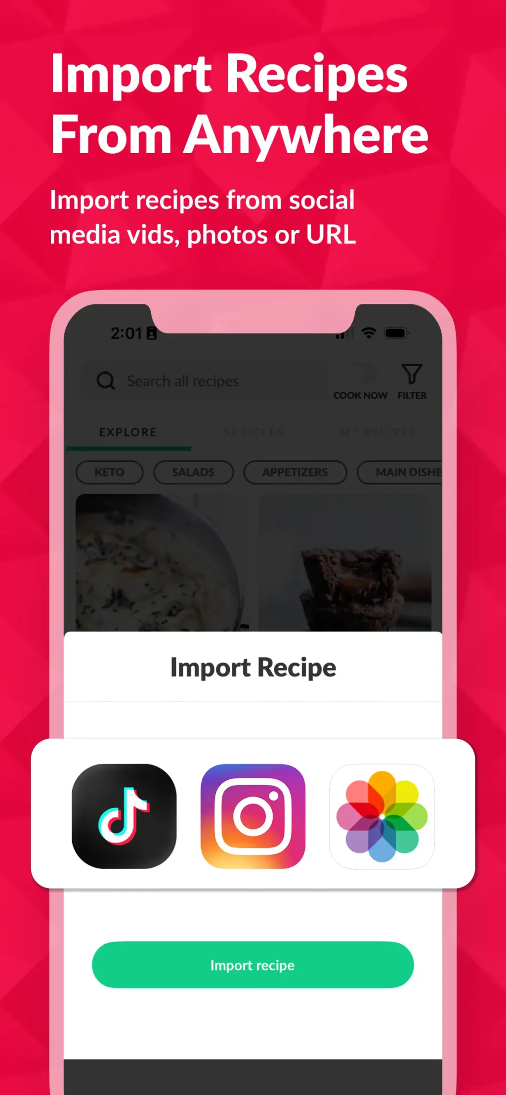 Cooklist: Pantry Meals Recipes App Store screenshot 3