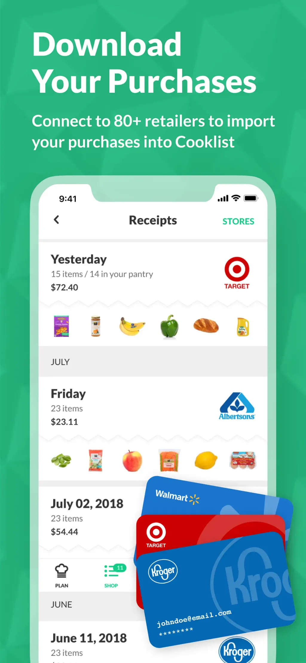 Cooklist: Pantry Meals Recipes App Store screenshot 8