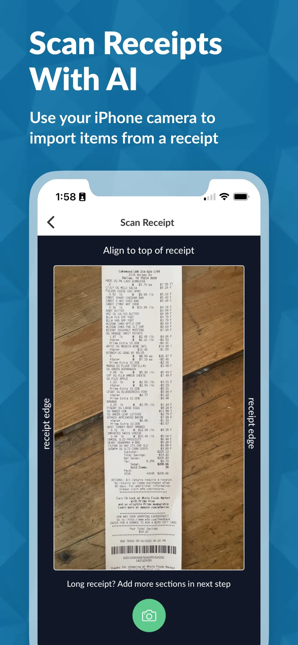 Cooklist: Pantry Meals Recipes App Store screenshot 9
