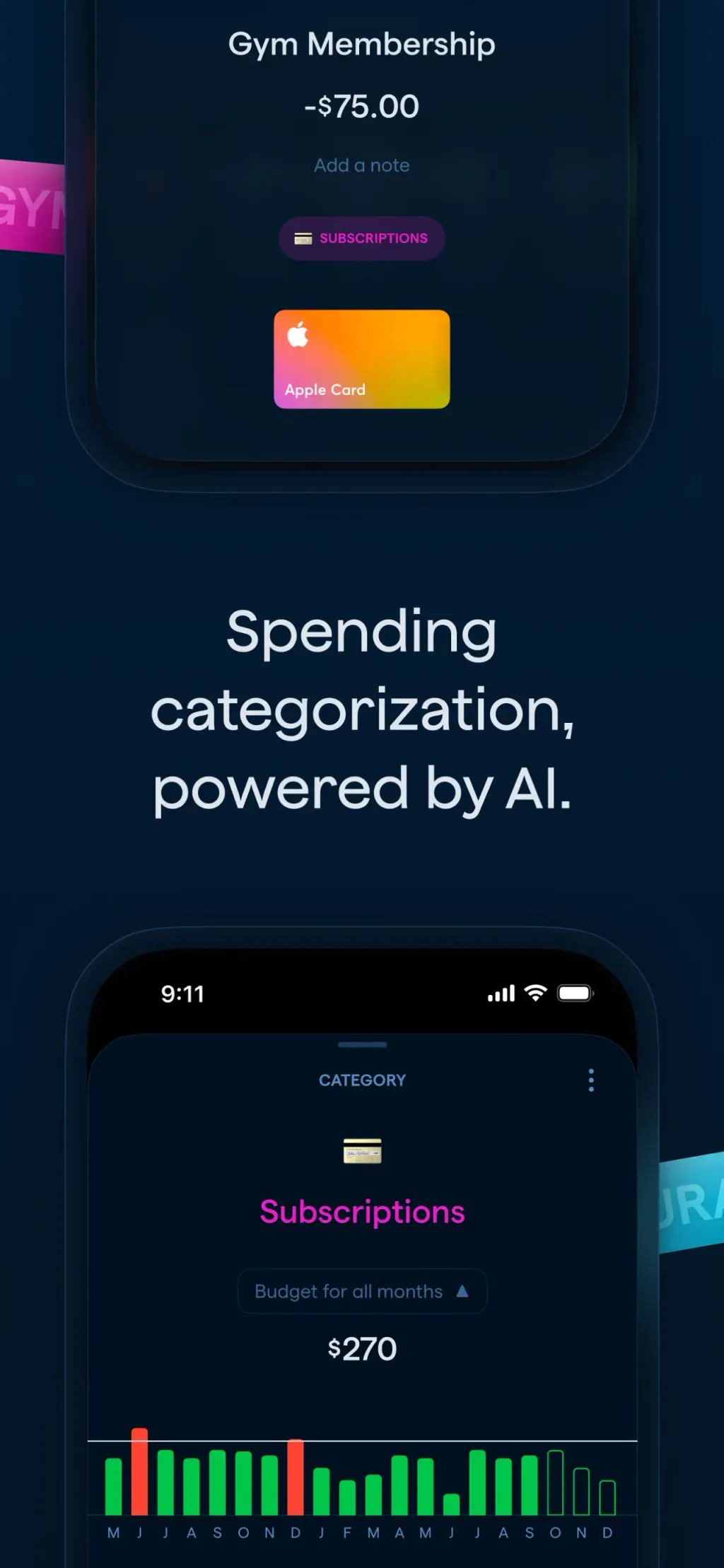 Copilot: Track & Budget Money App Store screenshot 3