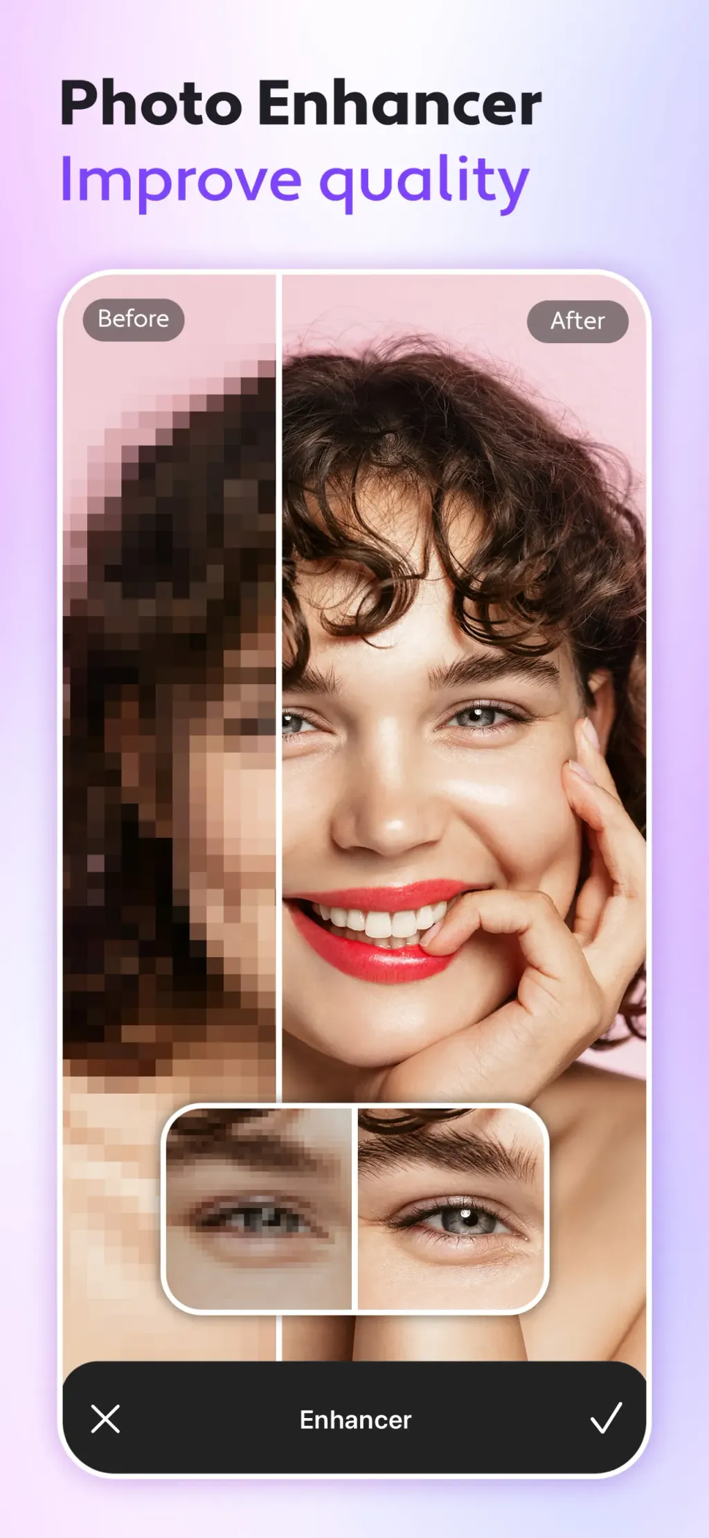 Cosmo: AI Editor, Hair Filters screenshot 1