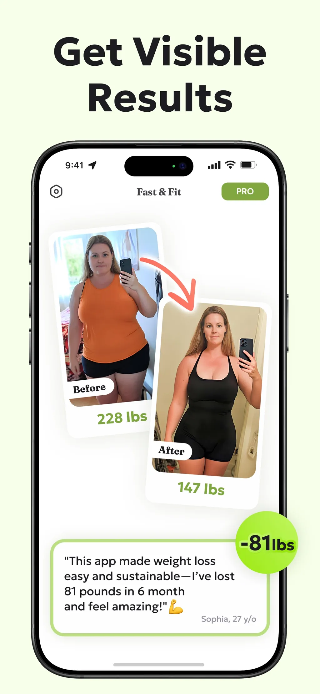 Fast & Fit: IF Fasting Counter App Store screenshot 2