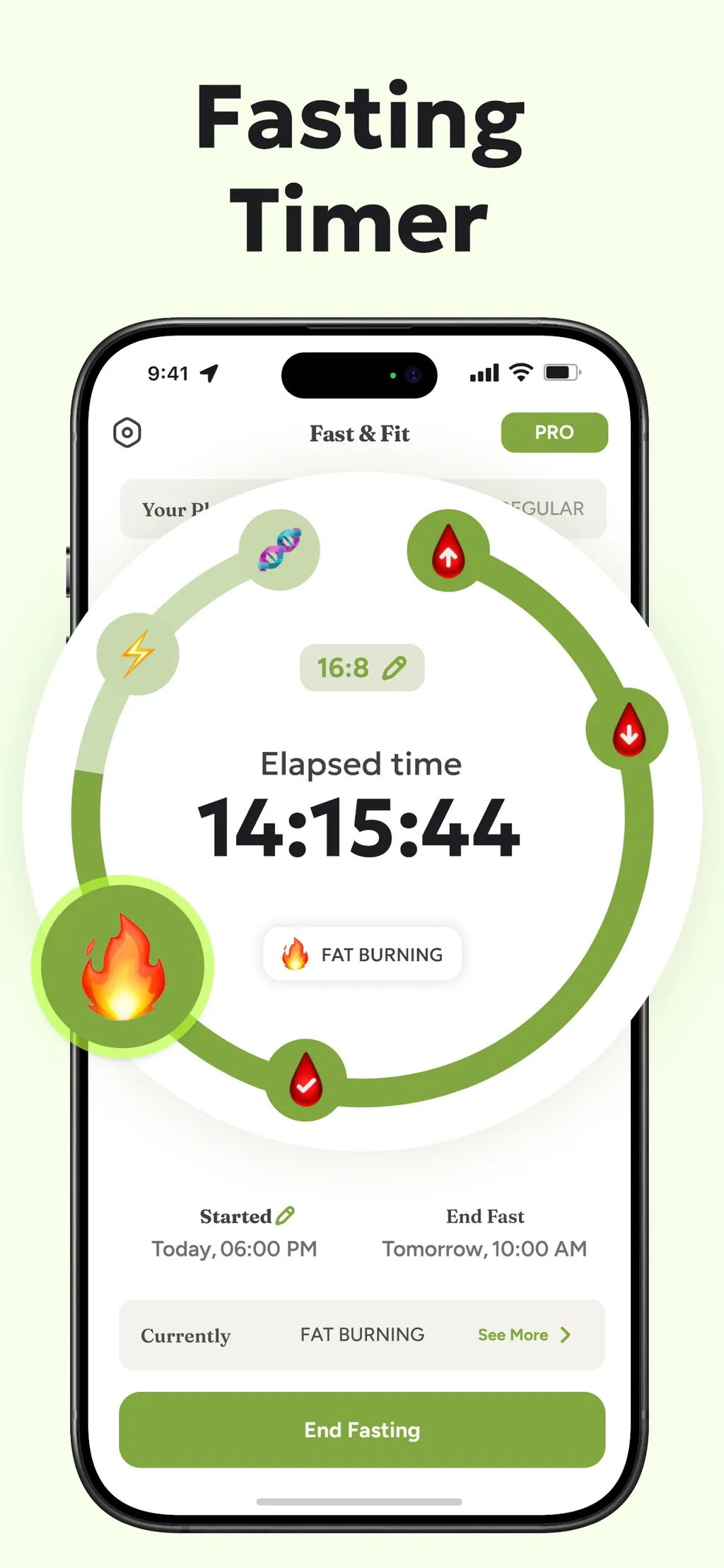 Fast & Fit: IF Fasting Counter App Store screenshot 4