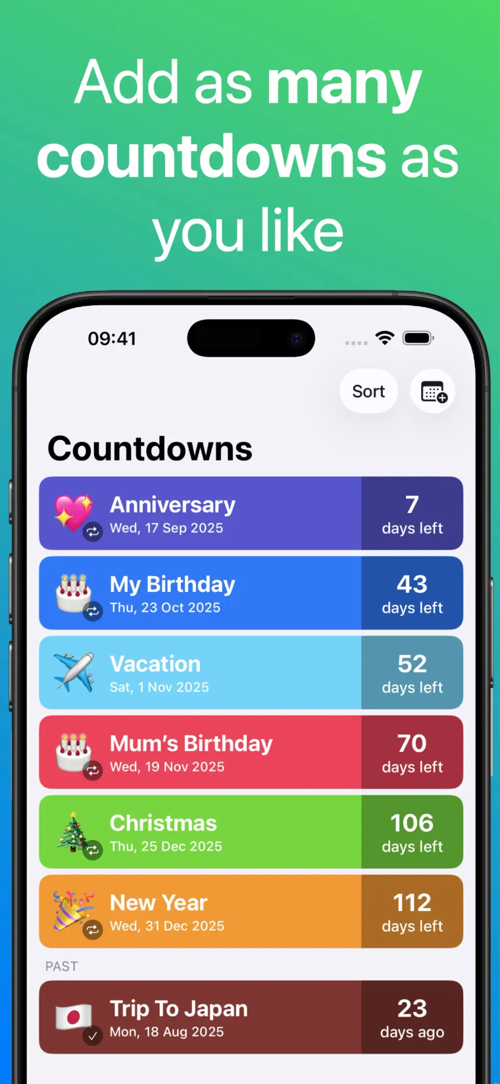 Countdown screenshot 2