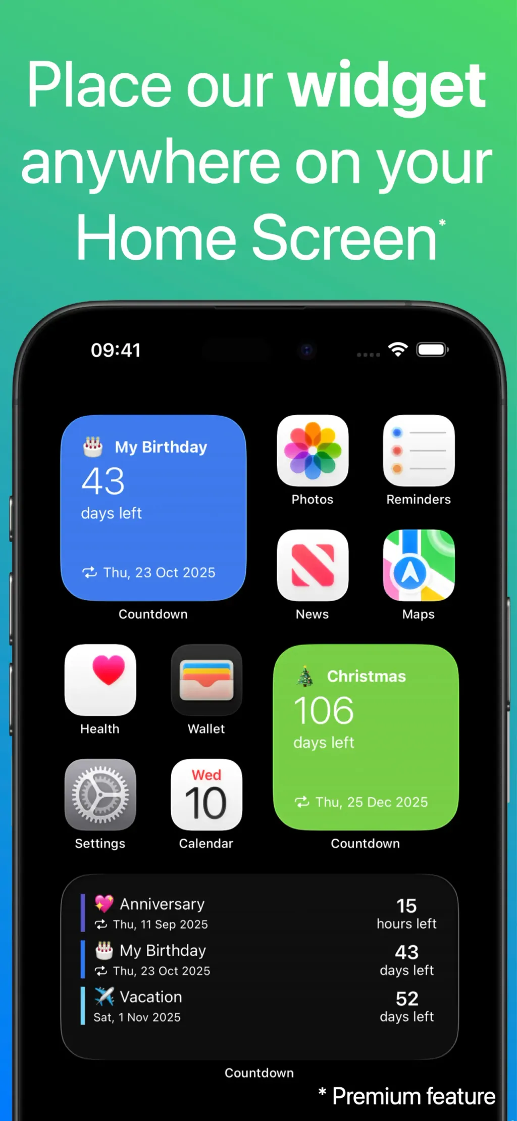 Countdown screenshot 3