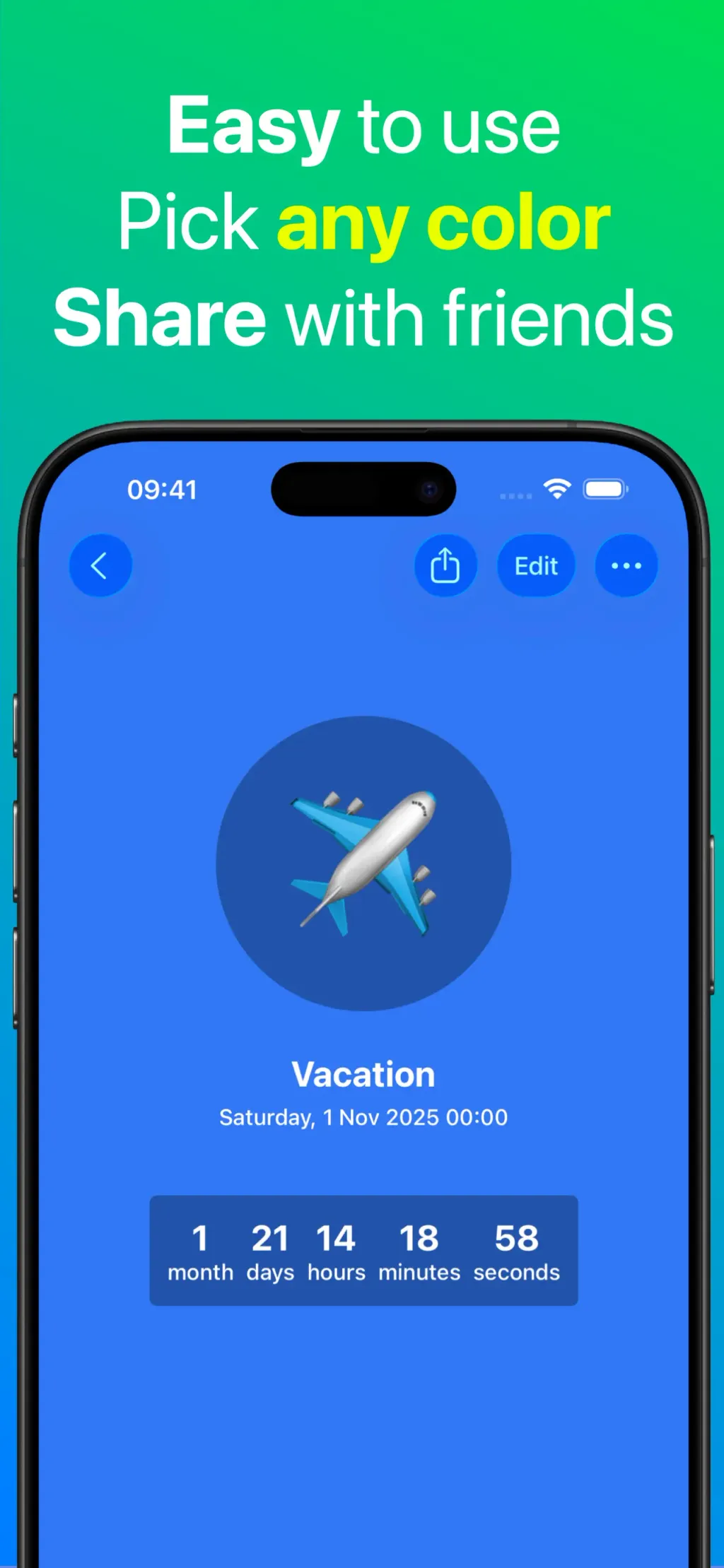 Countdown App Store screenshot 4