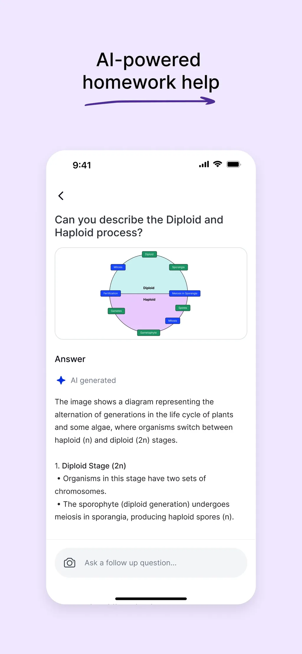 Course Hero: AI Homework Help App Store screenshot 3