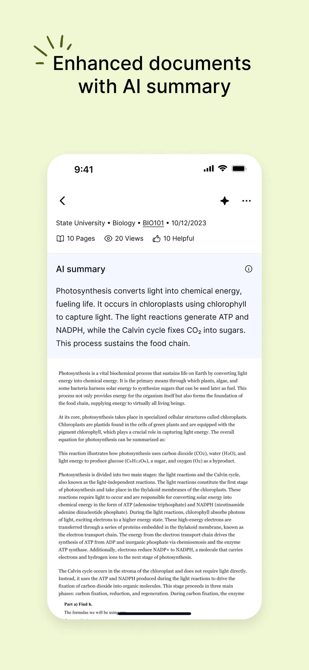 Course Hero: AI Homework Help App Store screenshot 5