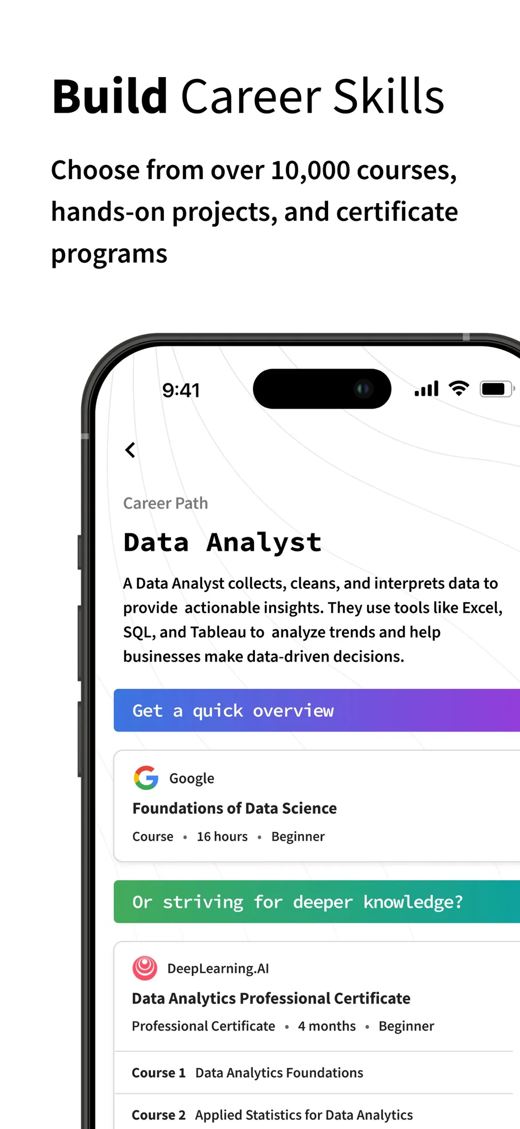 Coursera: Grow your career screenshot 2