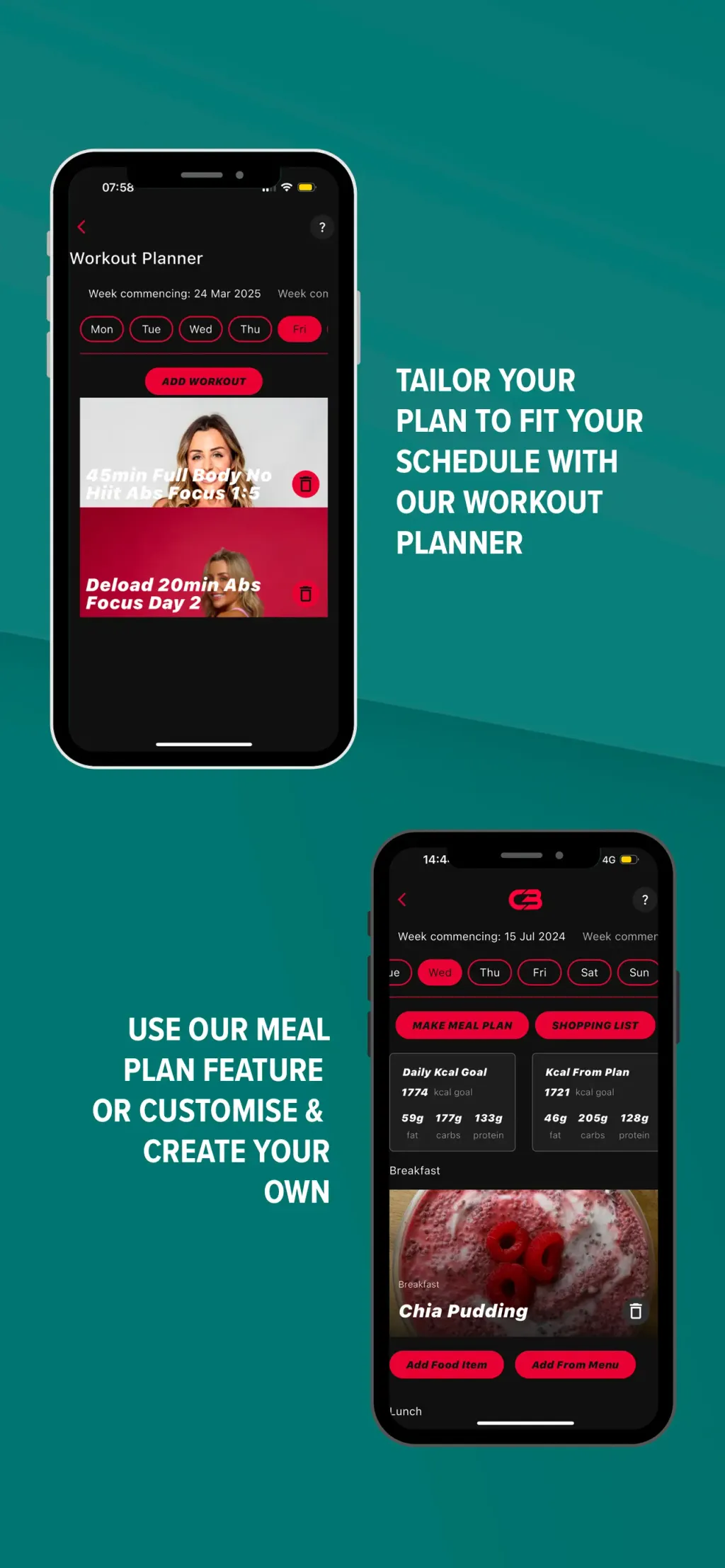 Courtney Black Fitness App Store screenshot 6