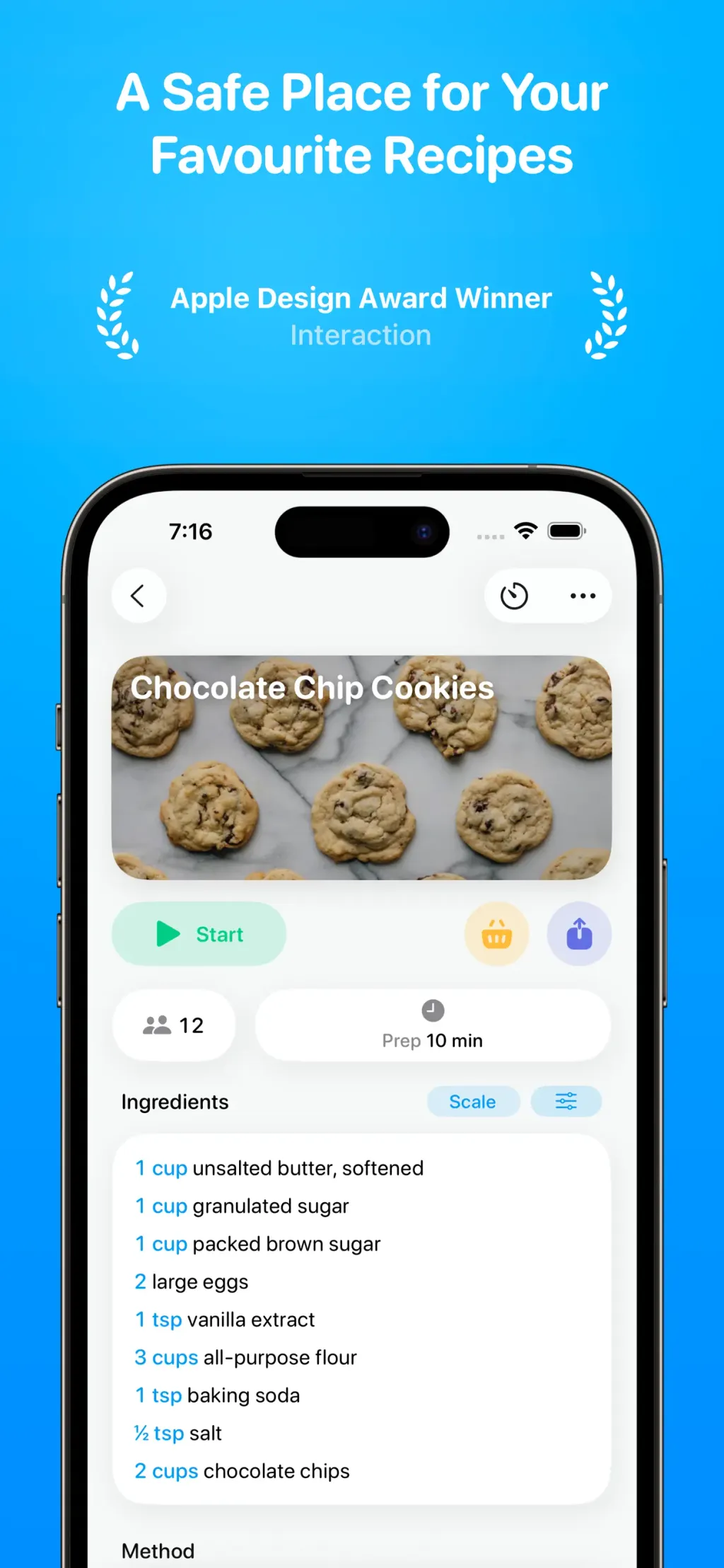 Crouton: Recipe Manager App Store screenshot 1