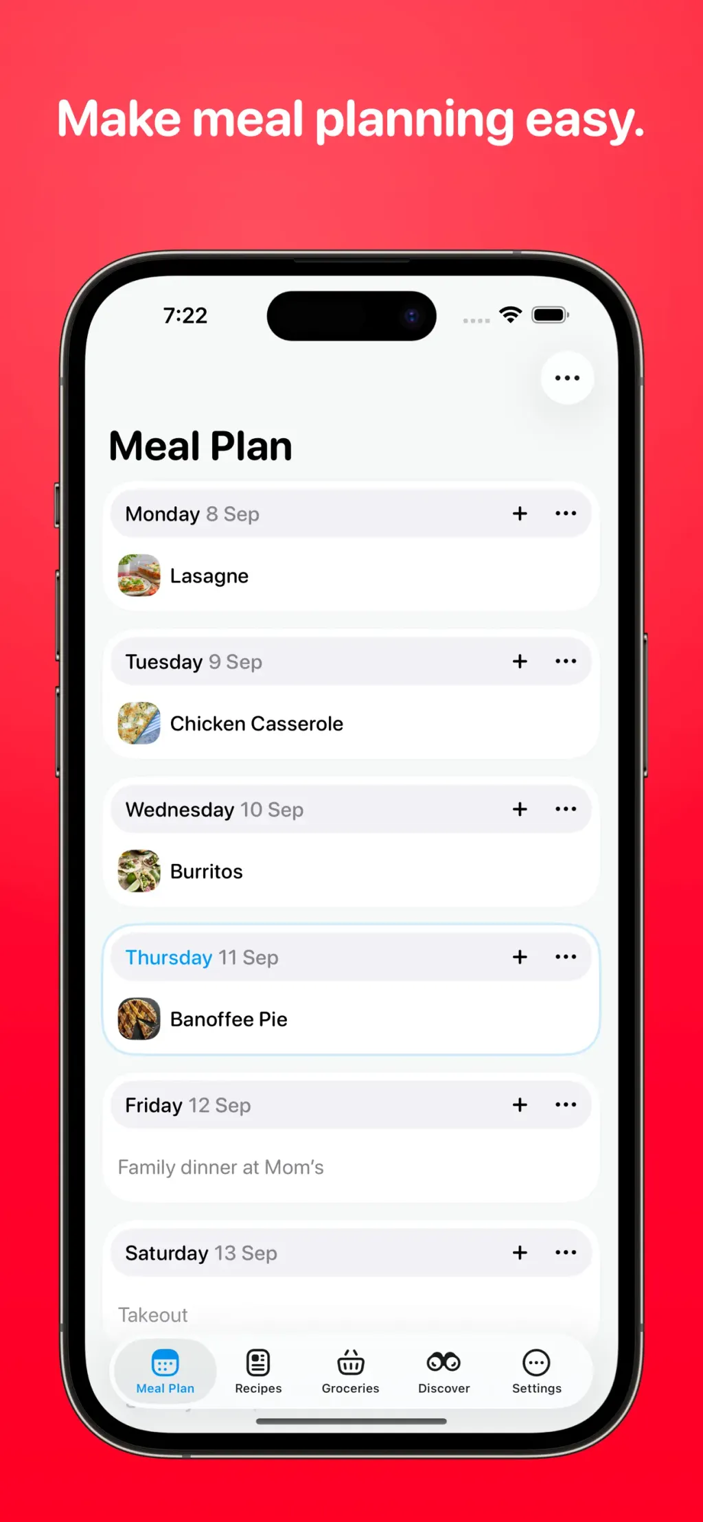 Crouton: Recipe Manager App Store screenshot 3