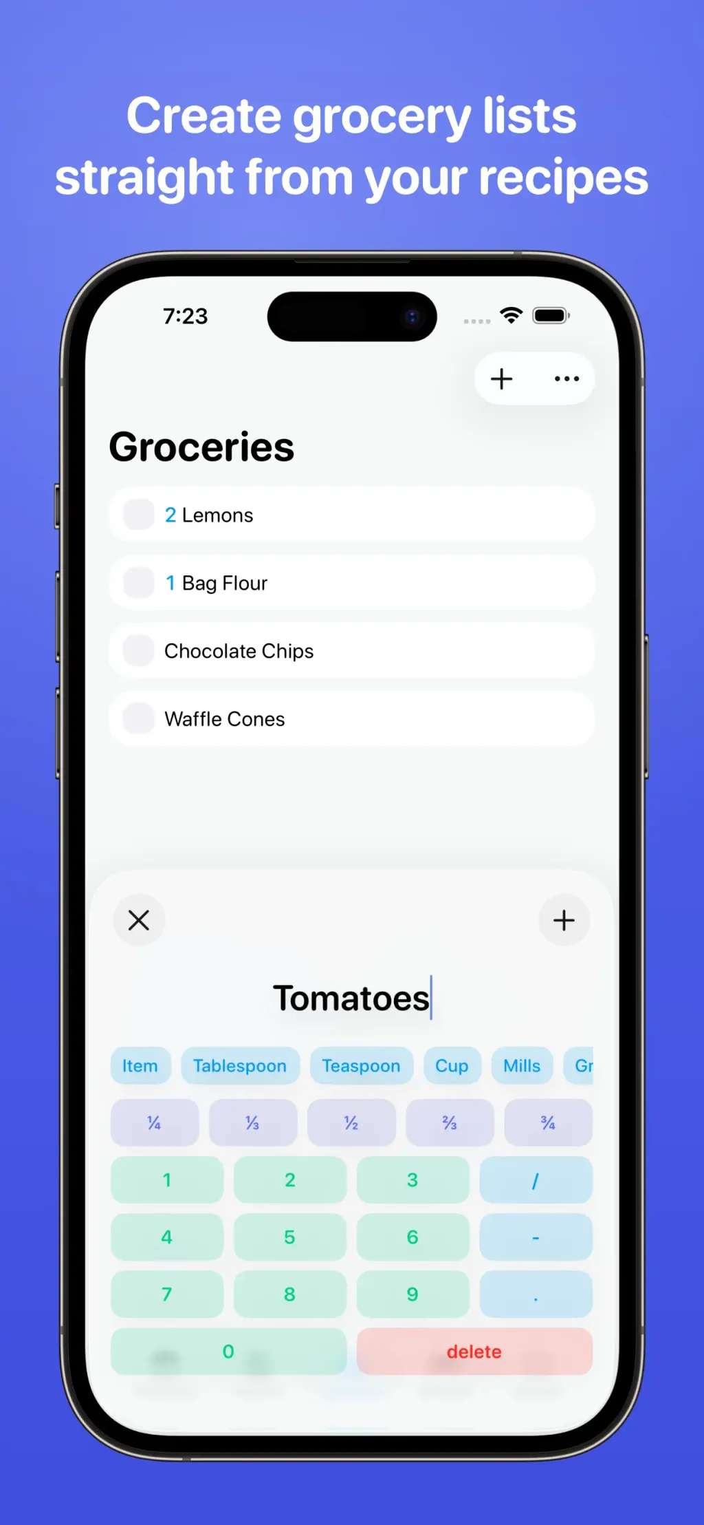 Crouton: Recipe Manager screenshot 1