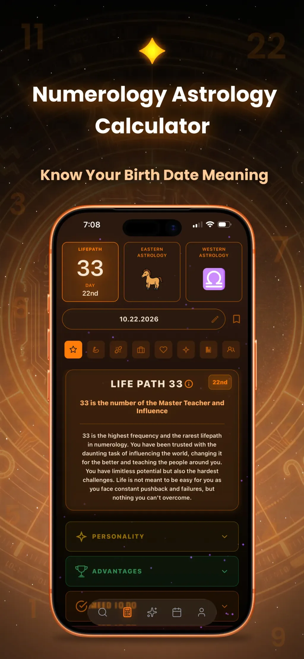 CUE Astrology App Store screenshot 1