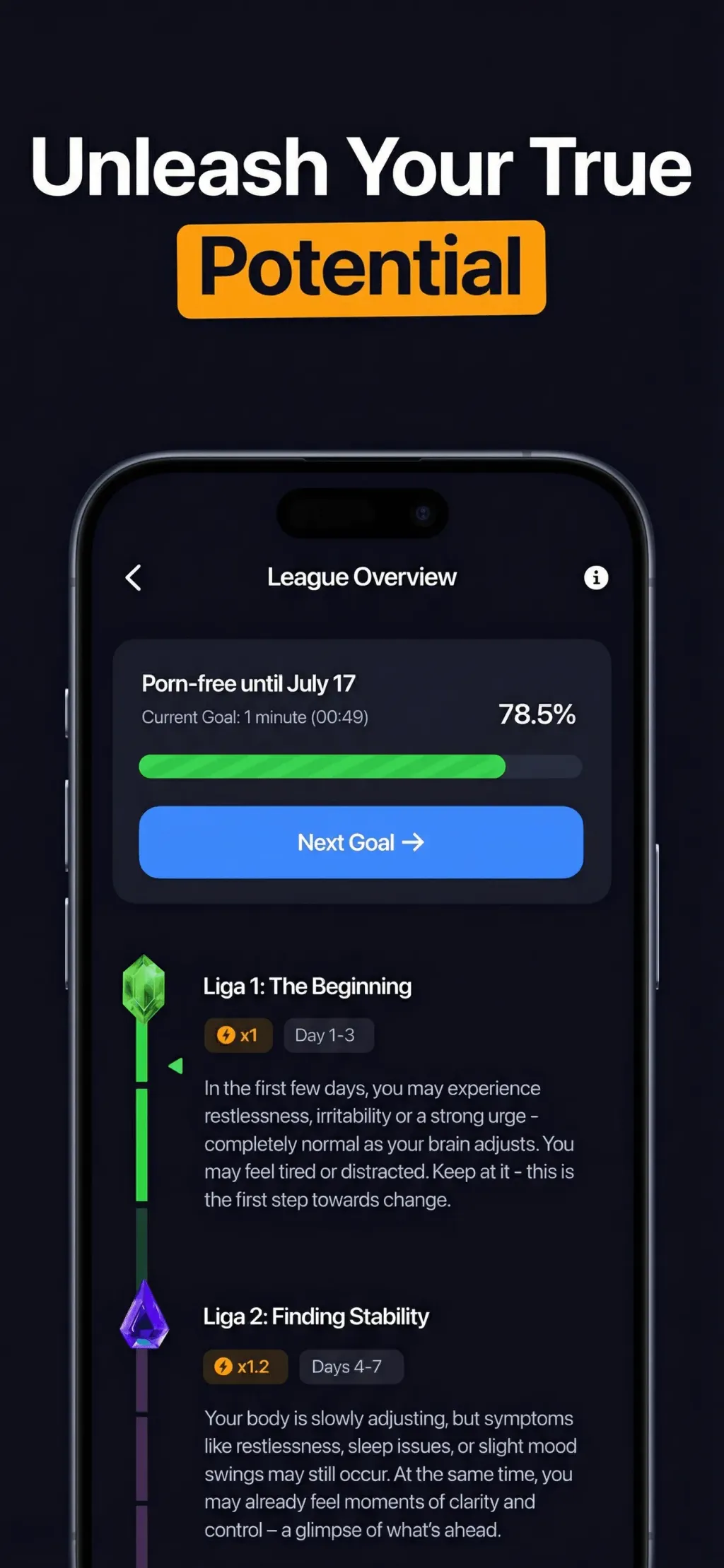 CURE: Quit Porn Addiction App Store screenshot 5