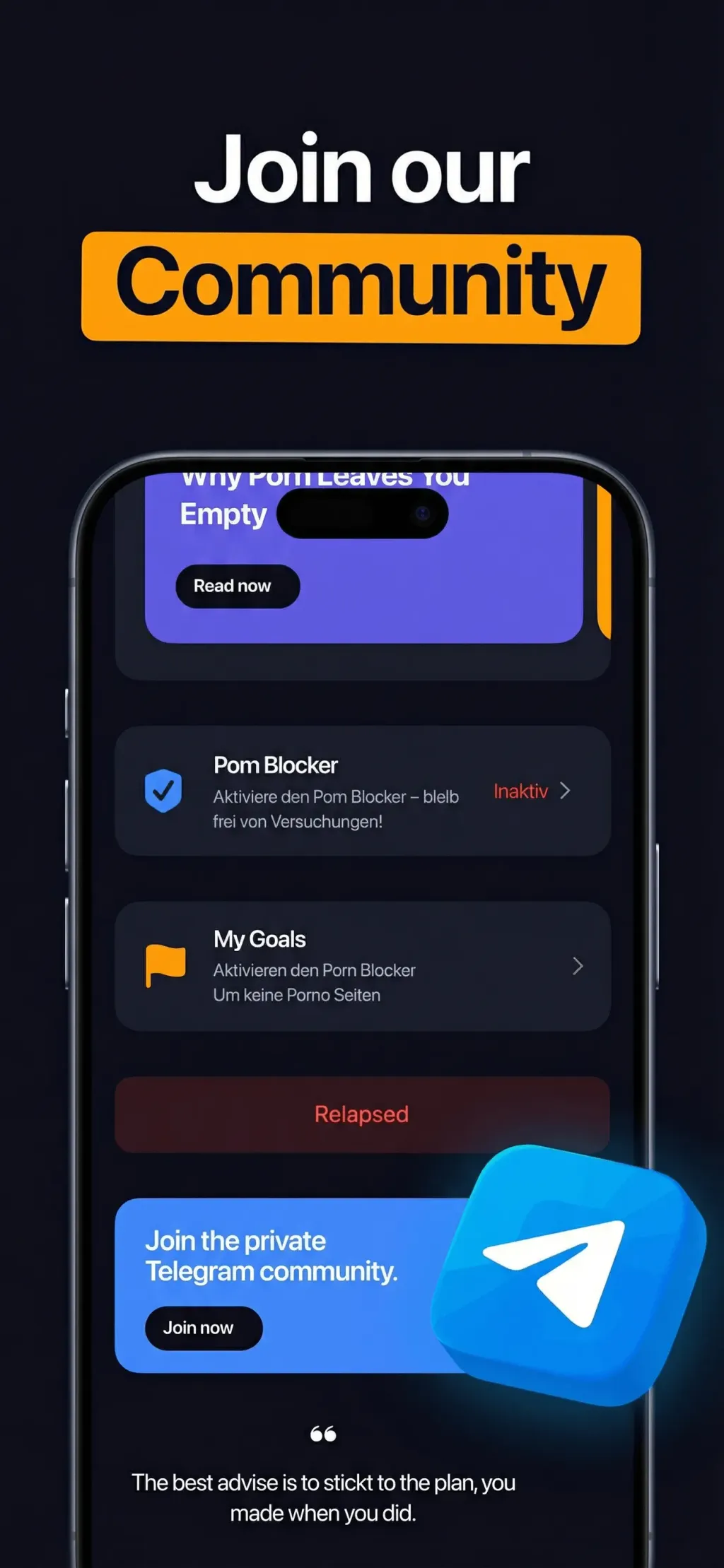 CURE: Quit Porn Addiction App Store screenshot 7