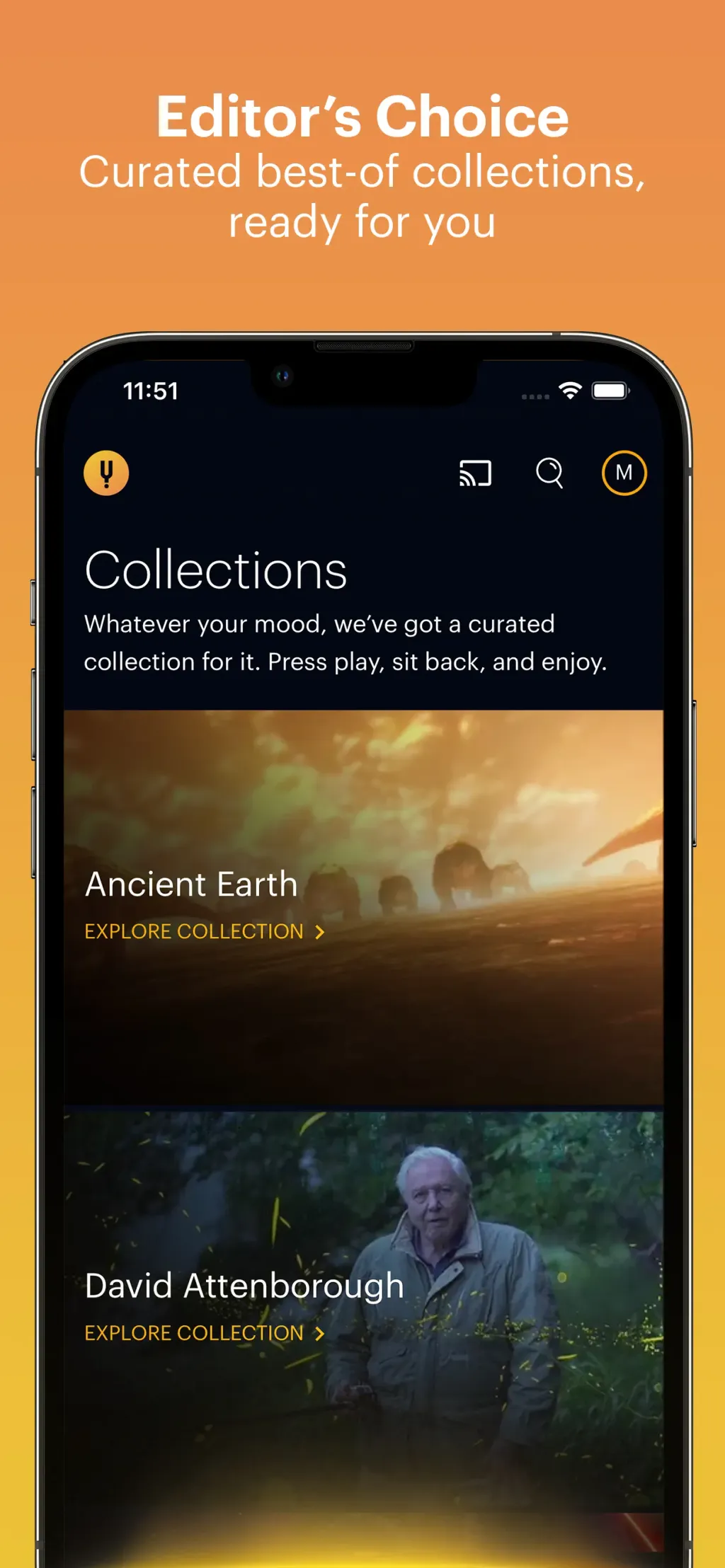 CuriosityStream App Store screenshot 2