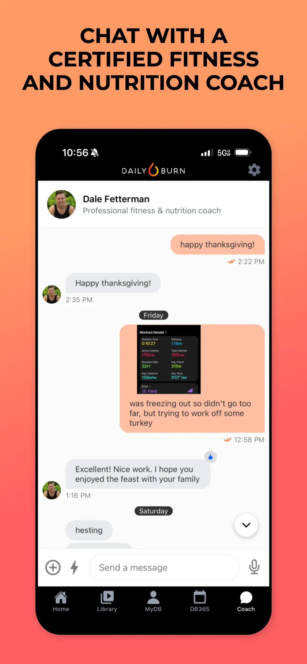 Daily Burn: Workout Coach App Store screenshot 4