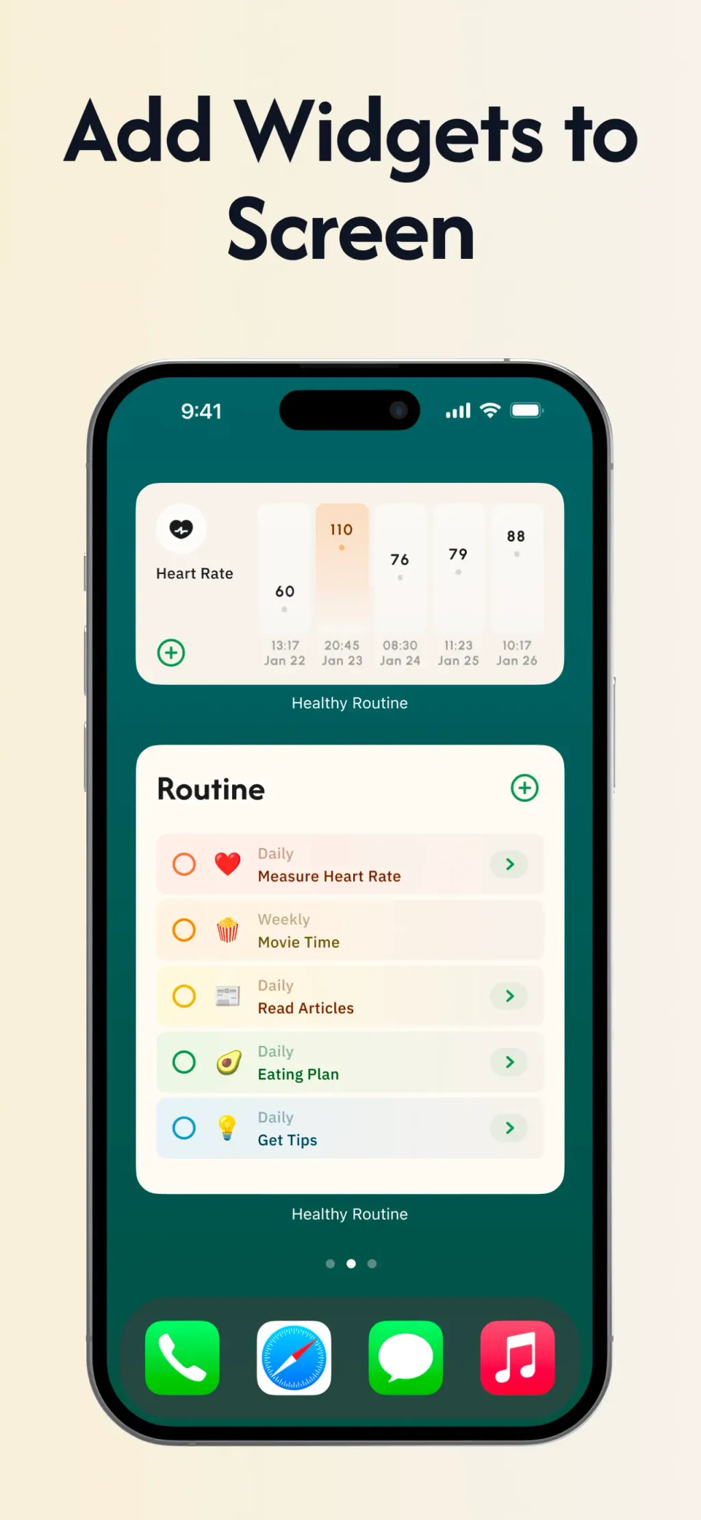 Daily Health - Healthy Routine App Store screenshot 9