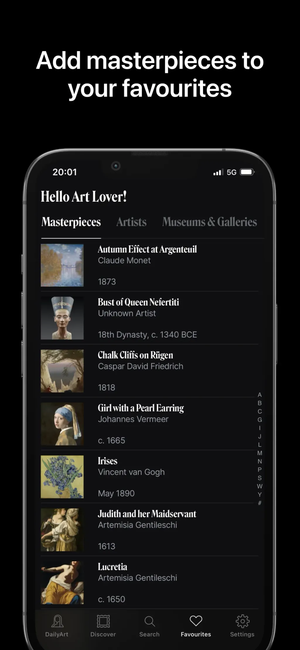 DailyArt App Store screenshot 6