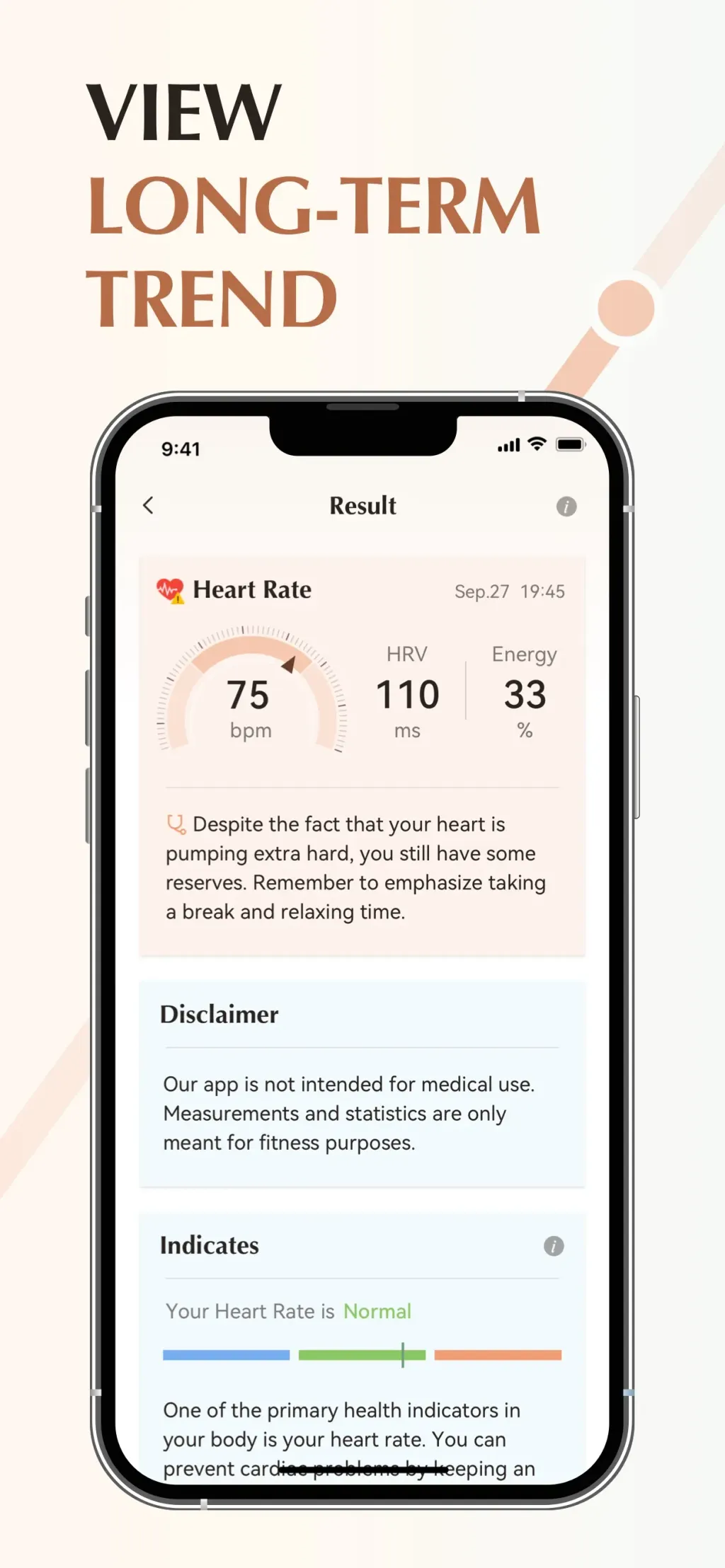 DailyCare - Heart Rate Monitor App Store screenshot 3