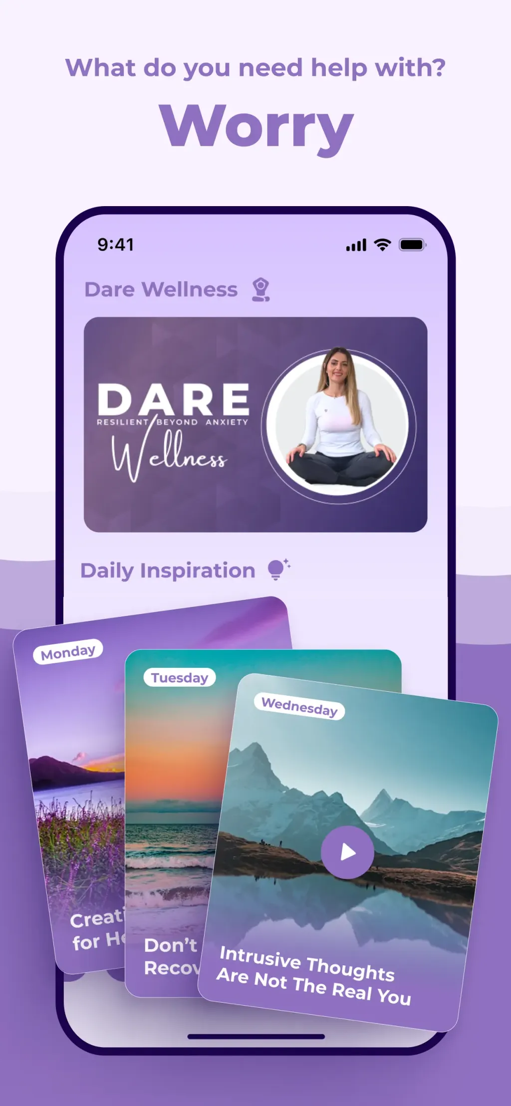 Dare: Panic & Anxiety Relief App Store screenshot 4