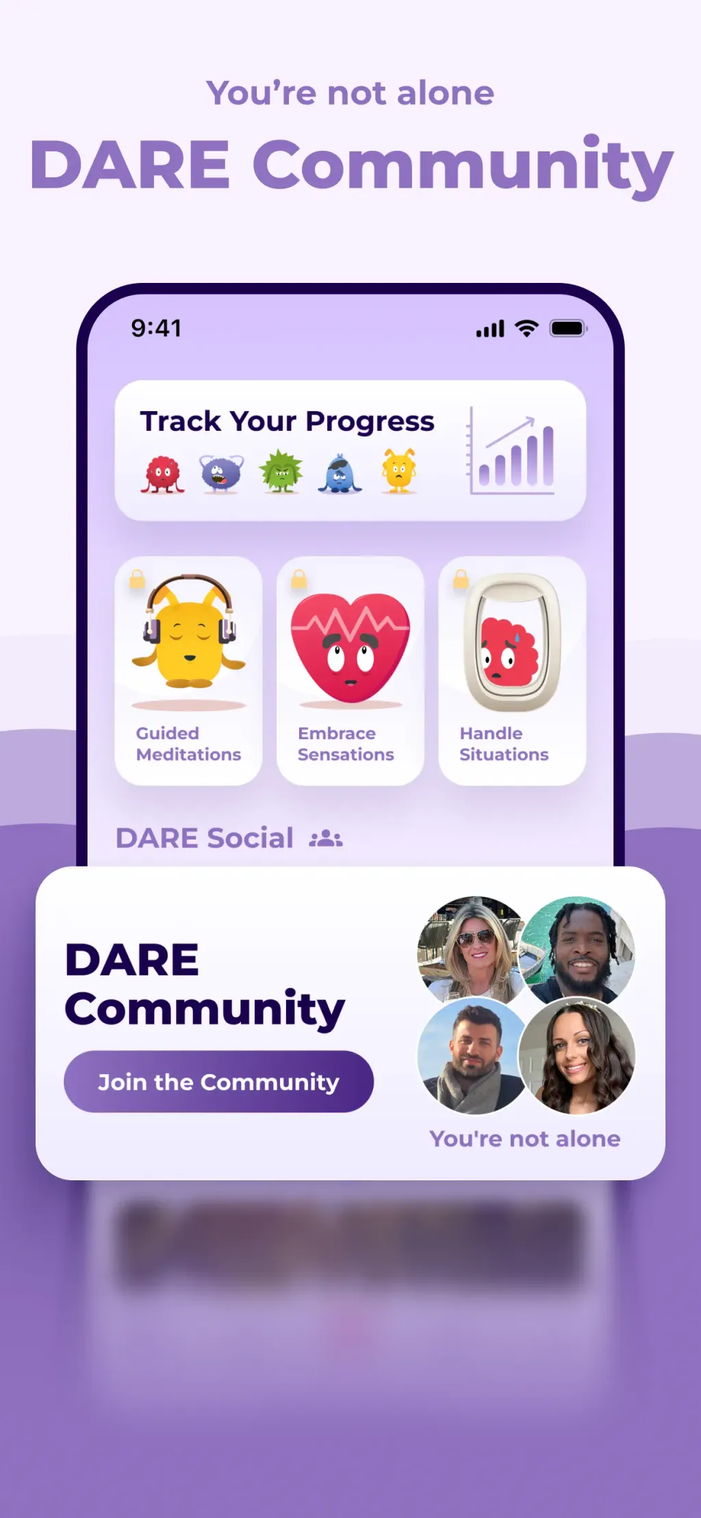 Dare: Panic & Anxiety Relief App Store screenshot 6
