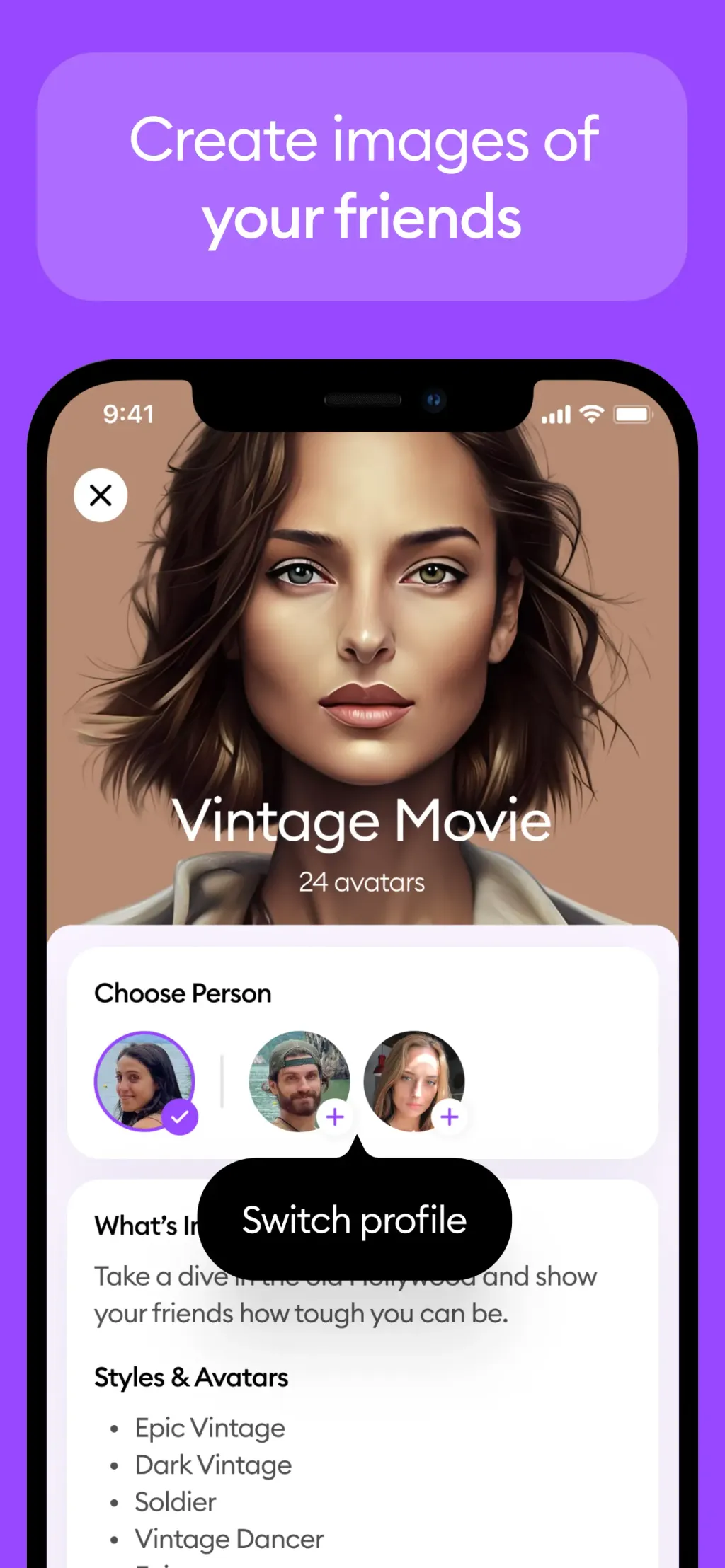 Dawn AI - Avatar generator App Store screenshot 5