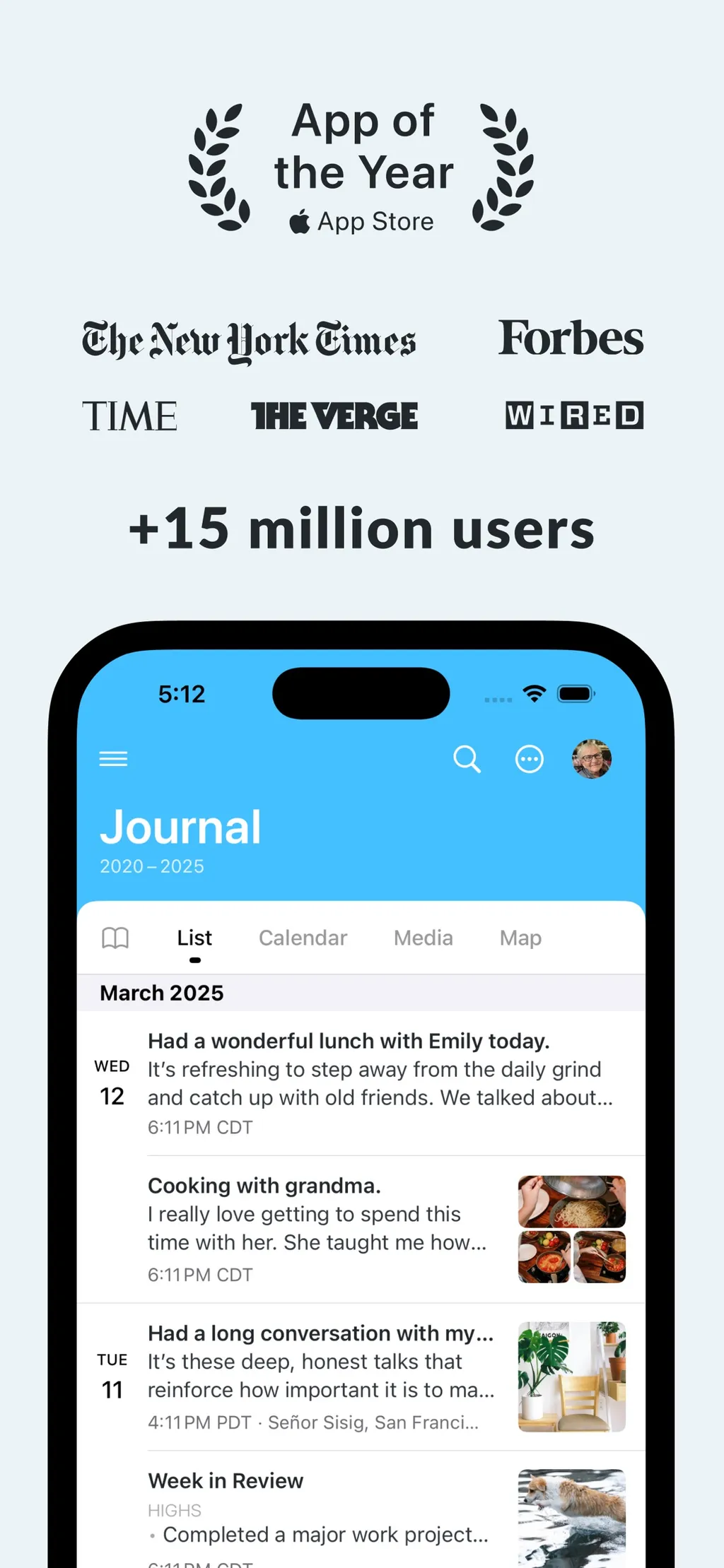 Day One: Daily Journal & Diary screenshot 1