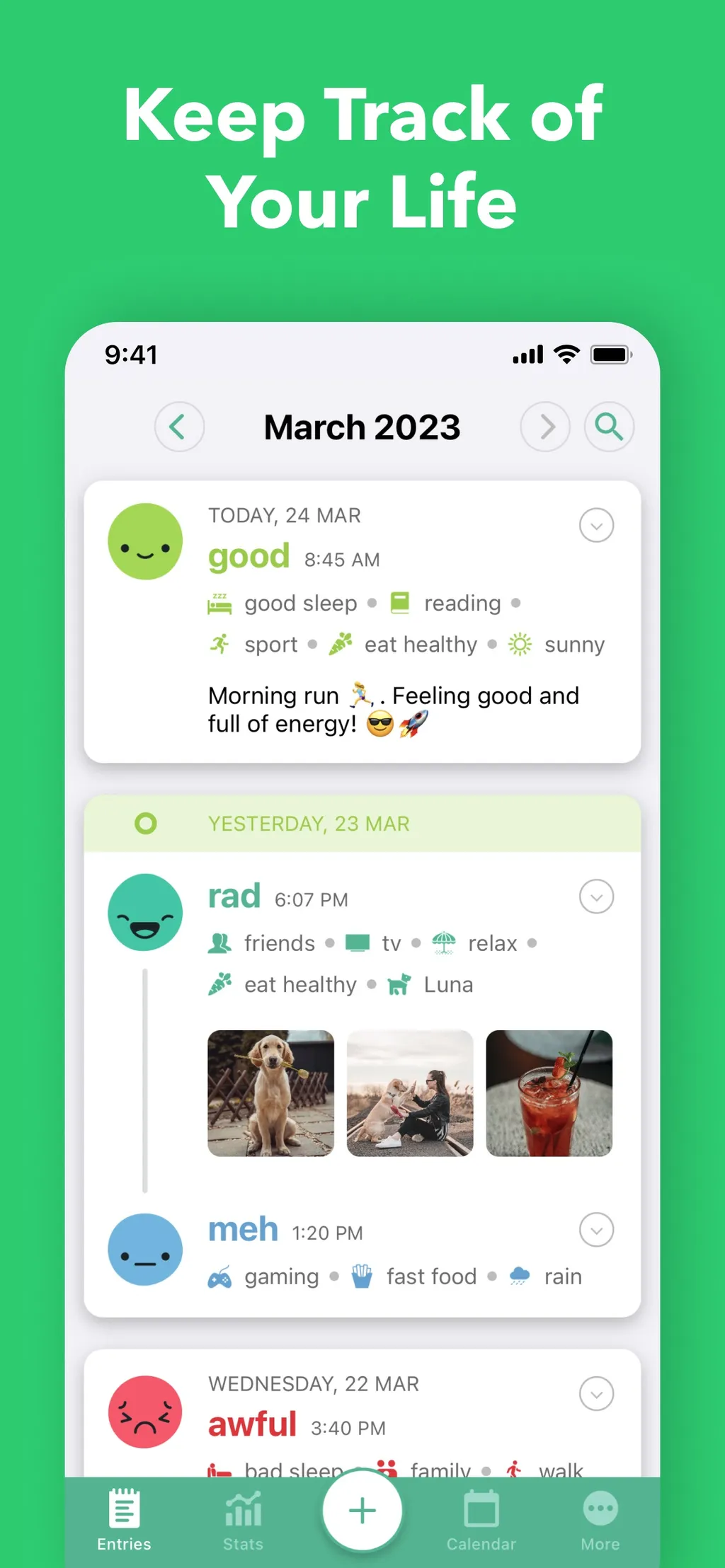 Daylio Journal - Mood Tracker App Store screenshot 4