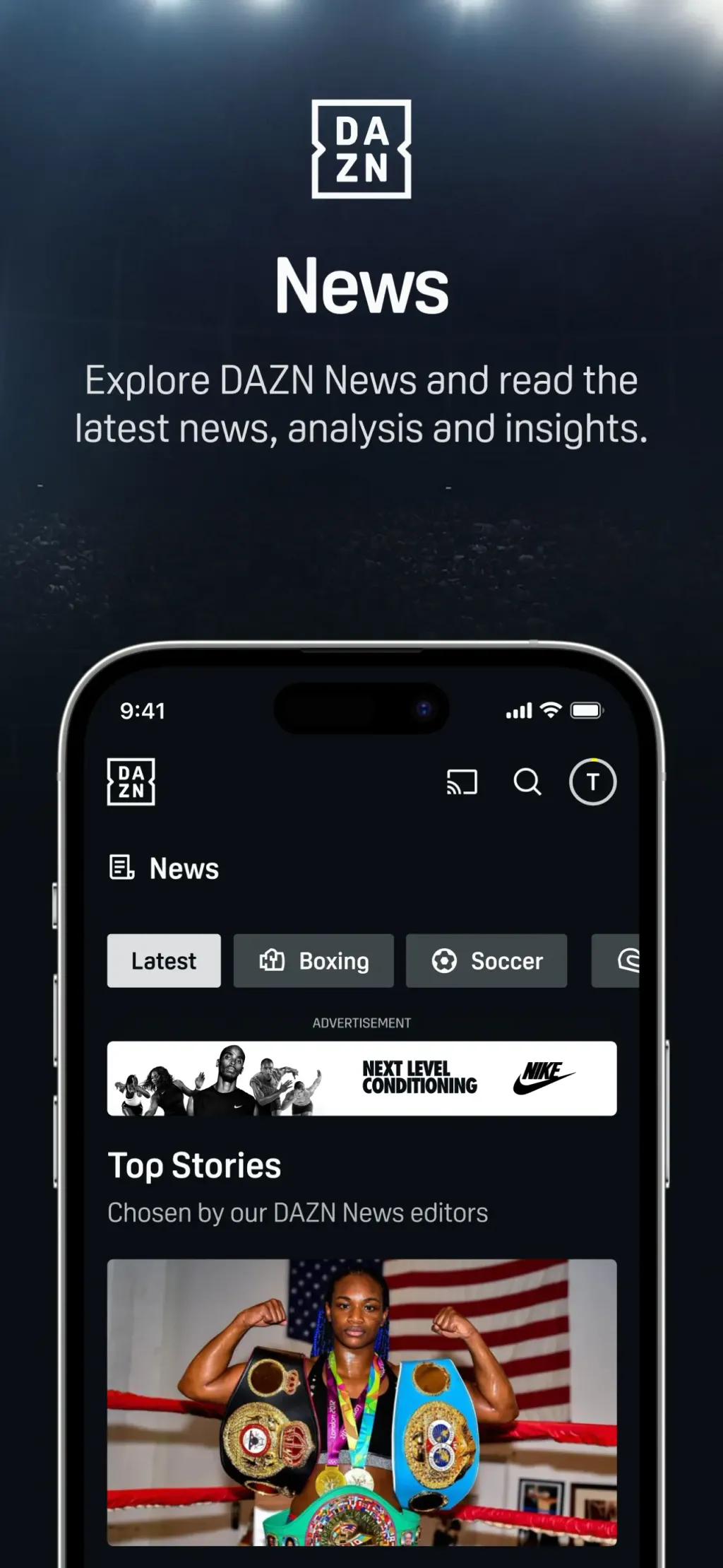 DAZN: Stream Live Sports App Store screenshot 7