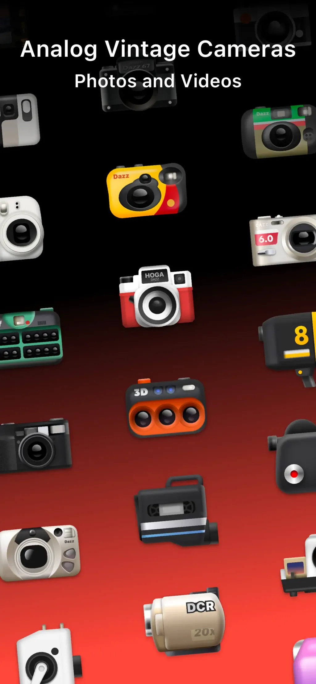 Dazz Cam - Vintage Camera App Store screenshot 1