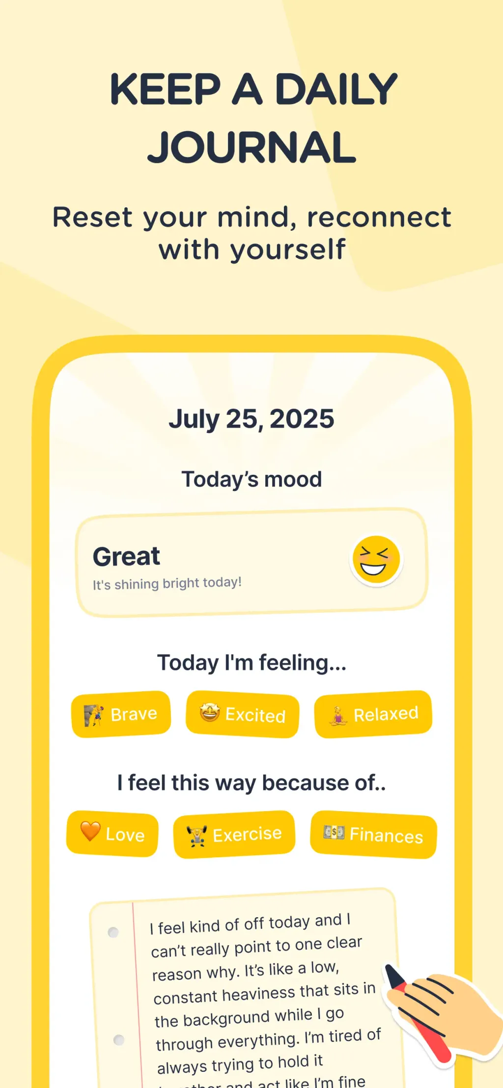 Dear Me: Daily Routine Tracker App Store screenshot 5