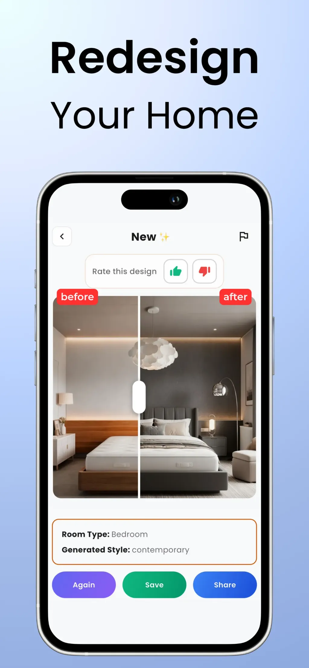 DecorAI: AI Interior Design App Store screenshot 2