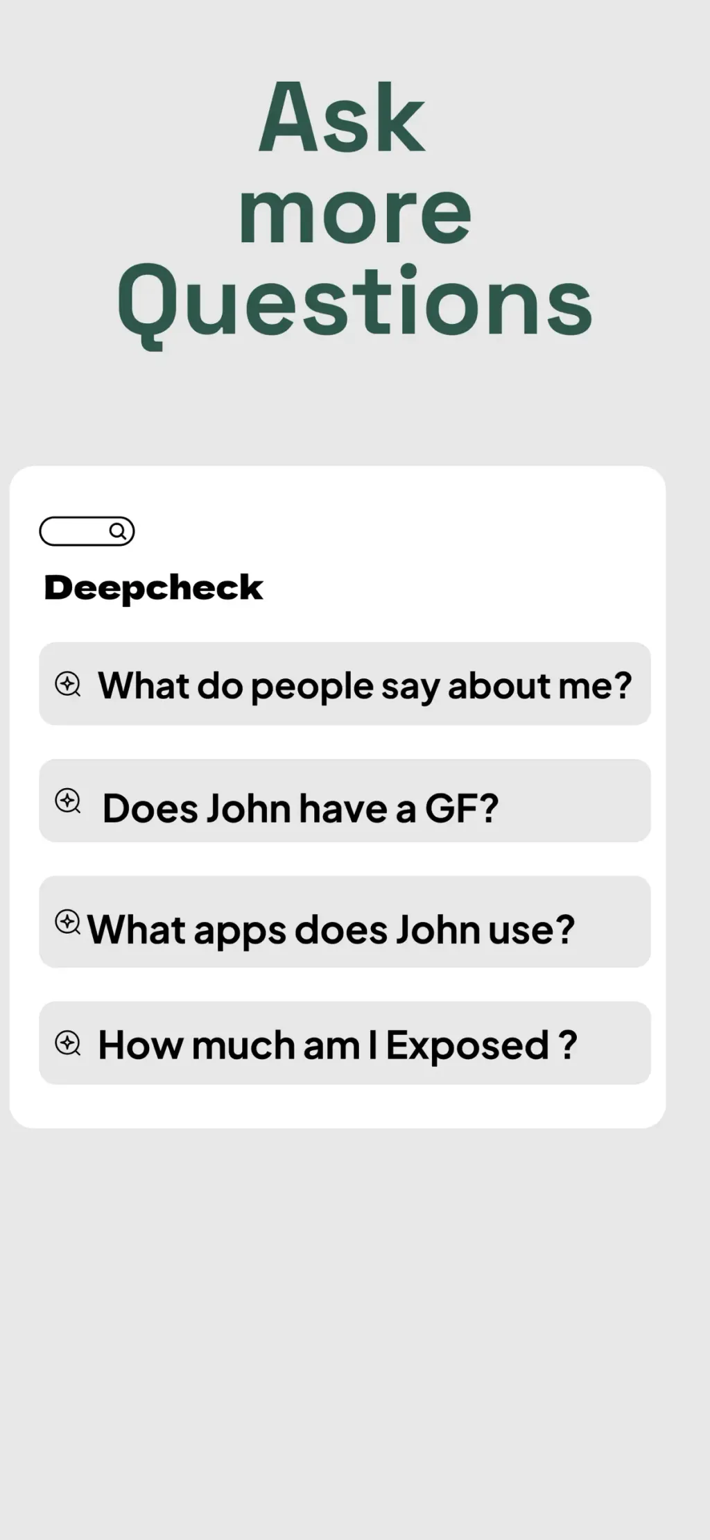 Deepcheck - AI Search App Store screenshot 2