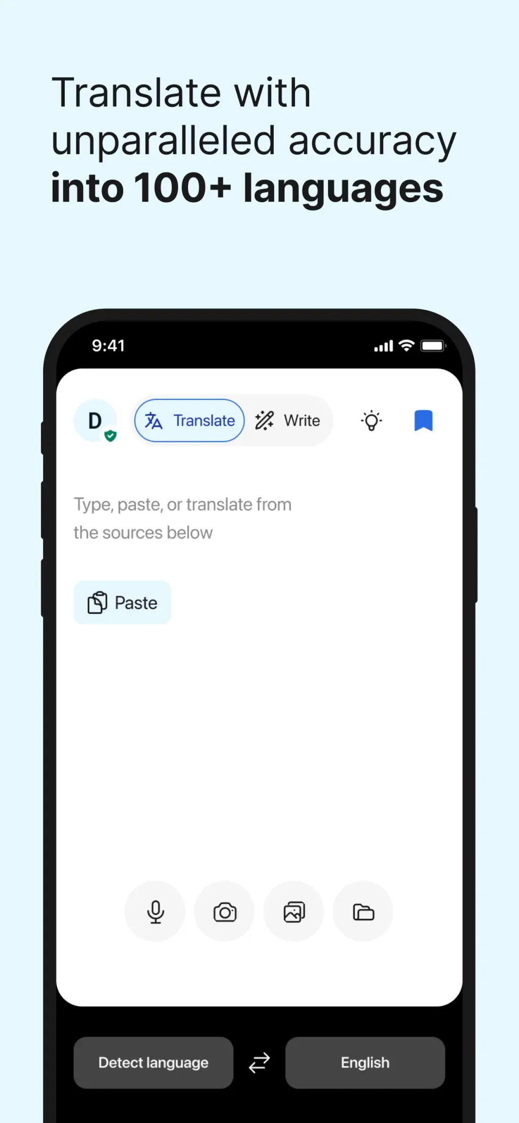 DeepL Translate App Store screenshot 2