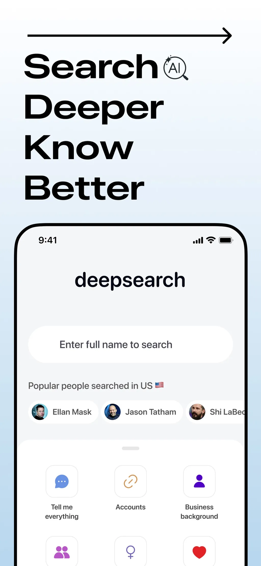 Deepsearch AI Search Assistant screenshot 3